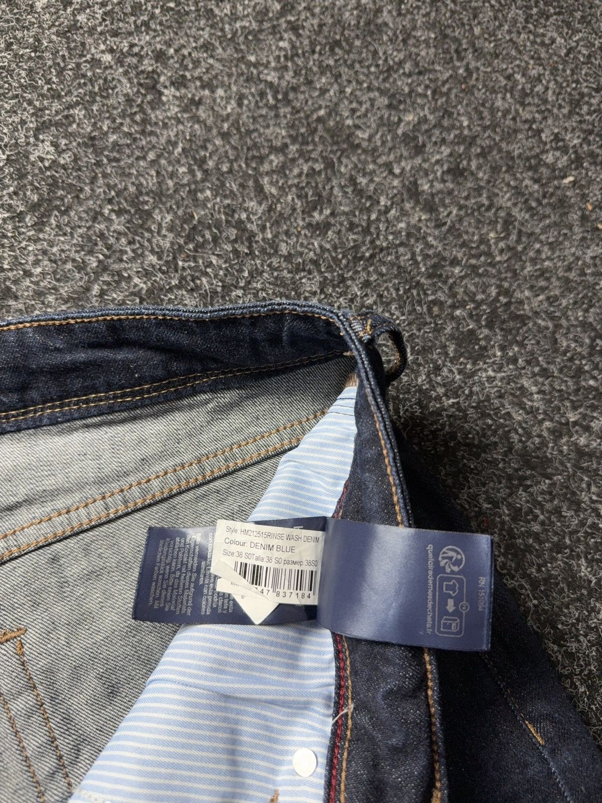 Hackett Luxury Hackett London Newbury Slim Denim Jeans Dark Blue 38S Size US 36 / EU 52 - 10 Thumbnail