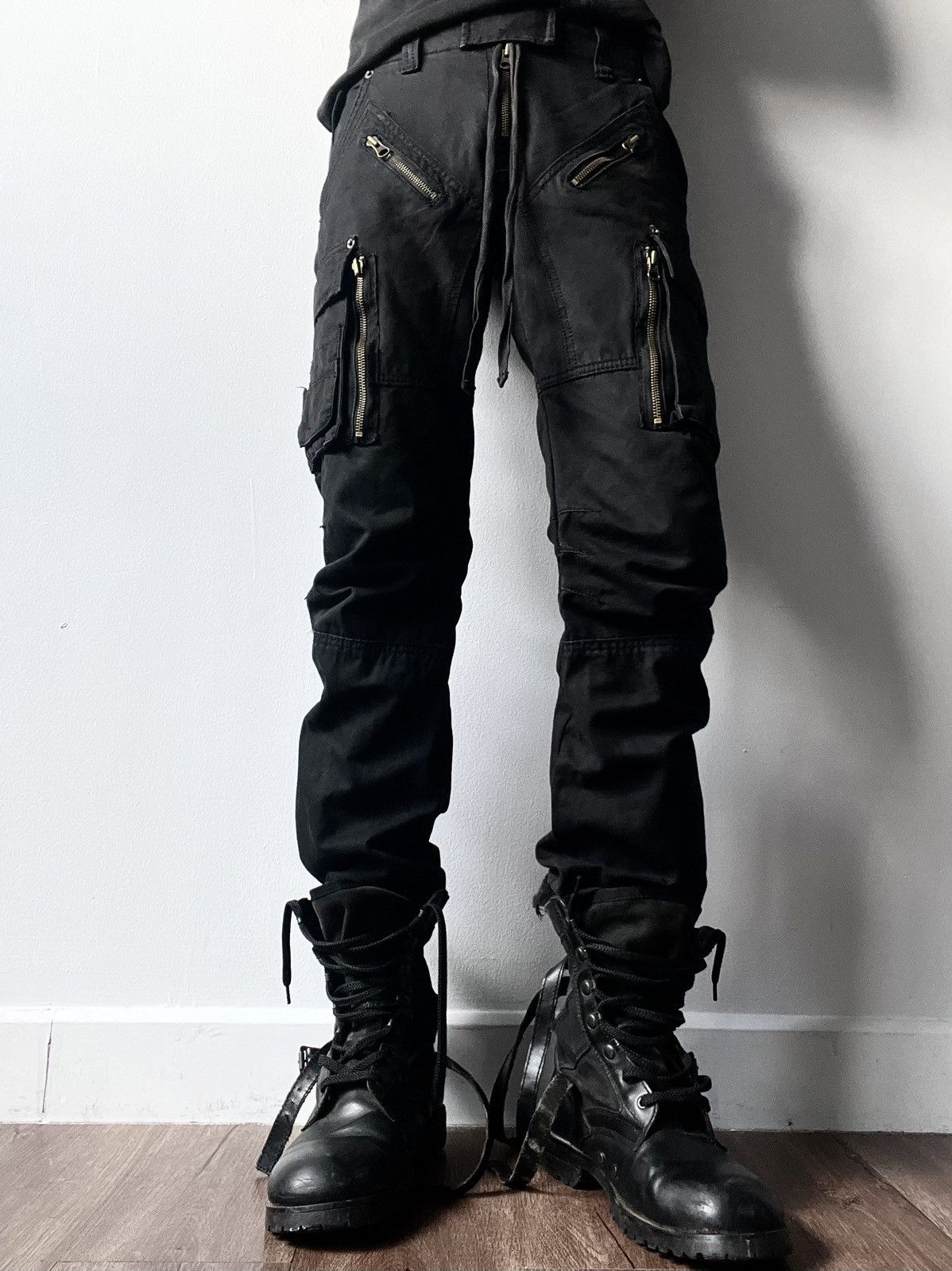 PPFM PPFM Avant-Garde Multi Zipped Pants Size US 30 / EU 46 - 1 Thumbnail