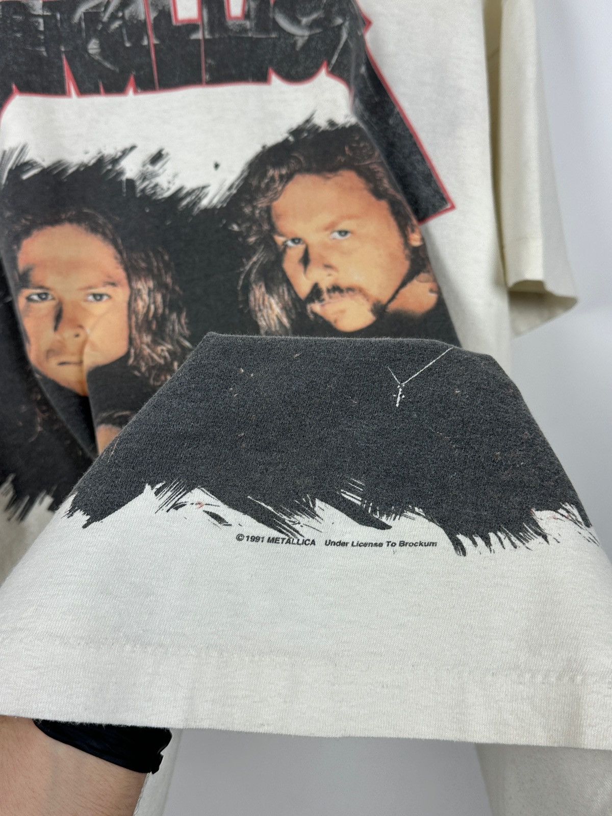 Band Tees Vintage 1991-93 Metallica Wherever I May Roam Brockum Shirt Size US XL / EU 56 / 4 - 10 Thumbnail