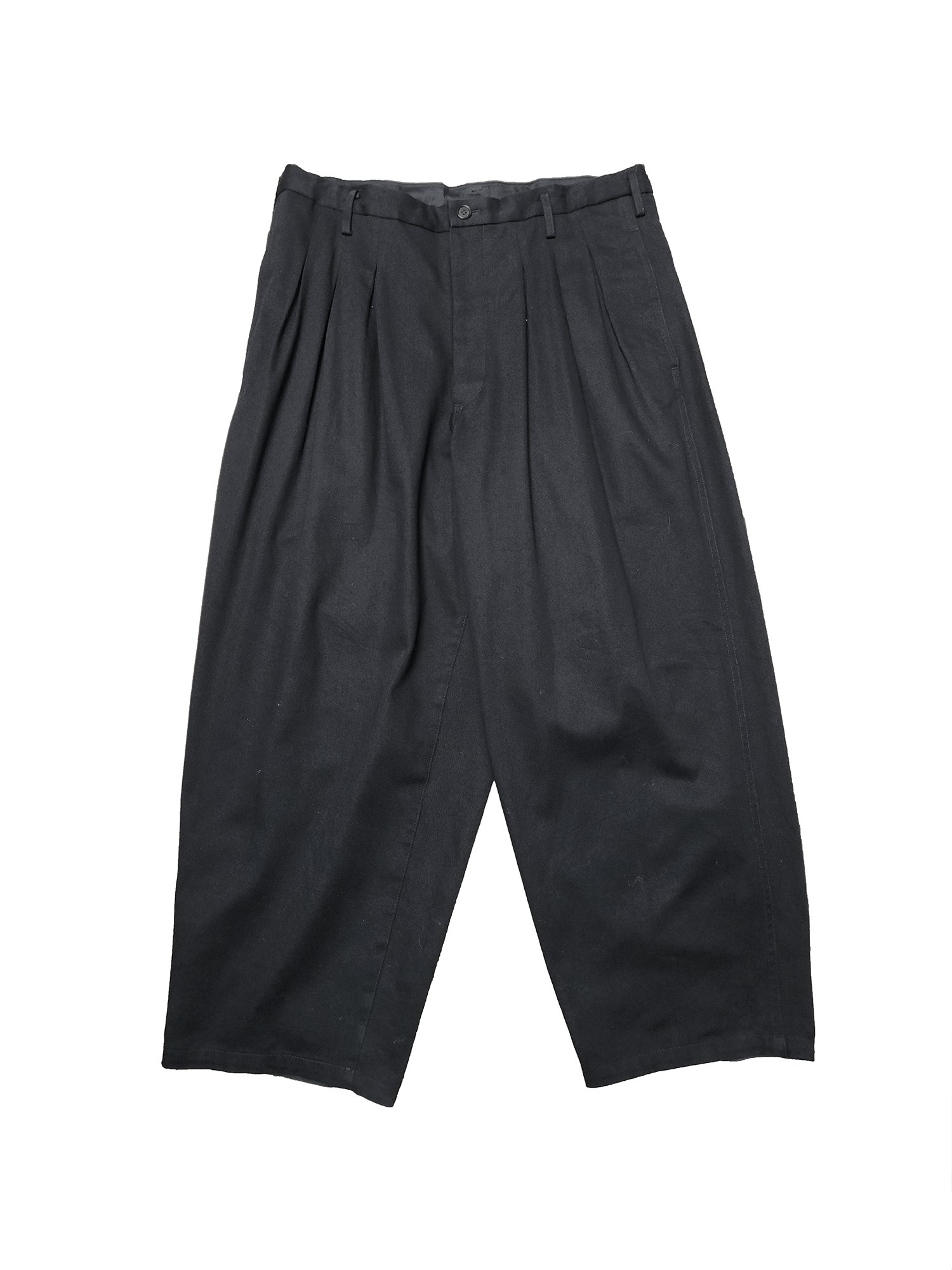 Yohji Yamamoto [Size 1] Y's for Men Katsuragi 12-Tuck Pants Size US 30 / EU 46 - 1 Thumbnail