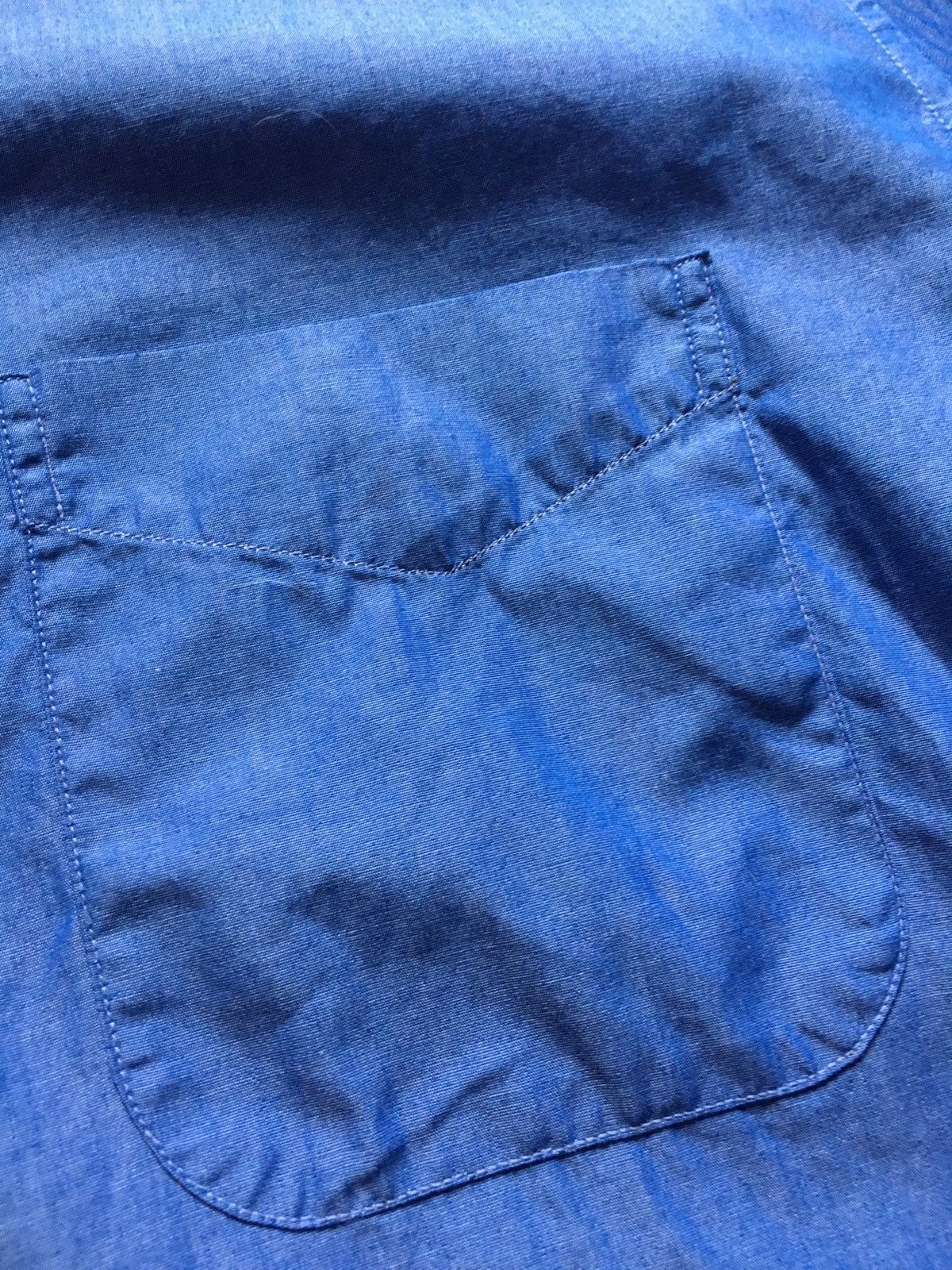 Burberry Burberrys Blue Cotton Elegant Shirt Size 15.5 / 39 Size 40S - 11 Thumbnail