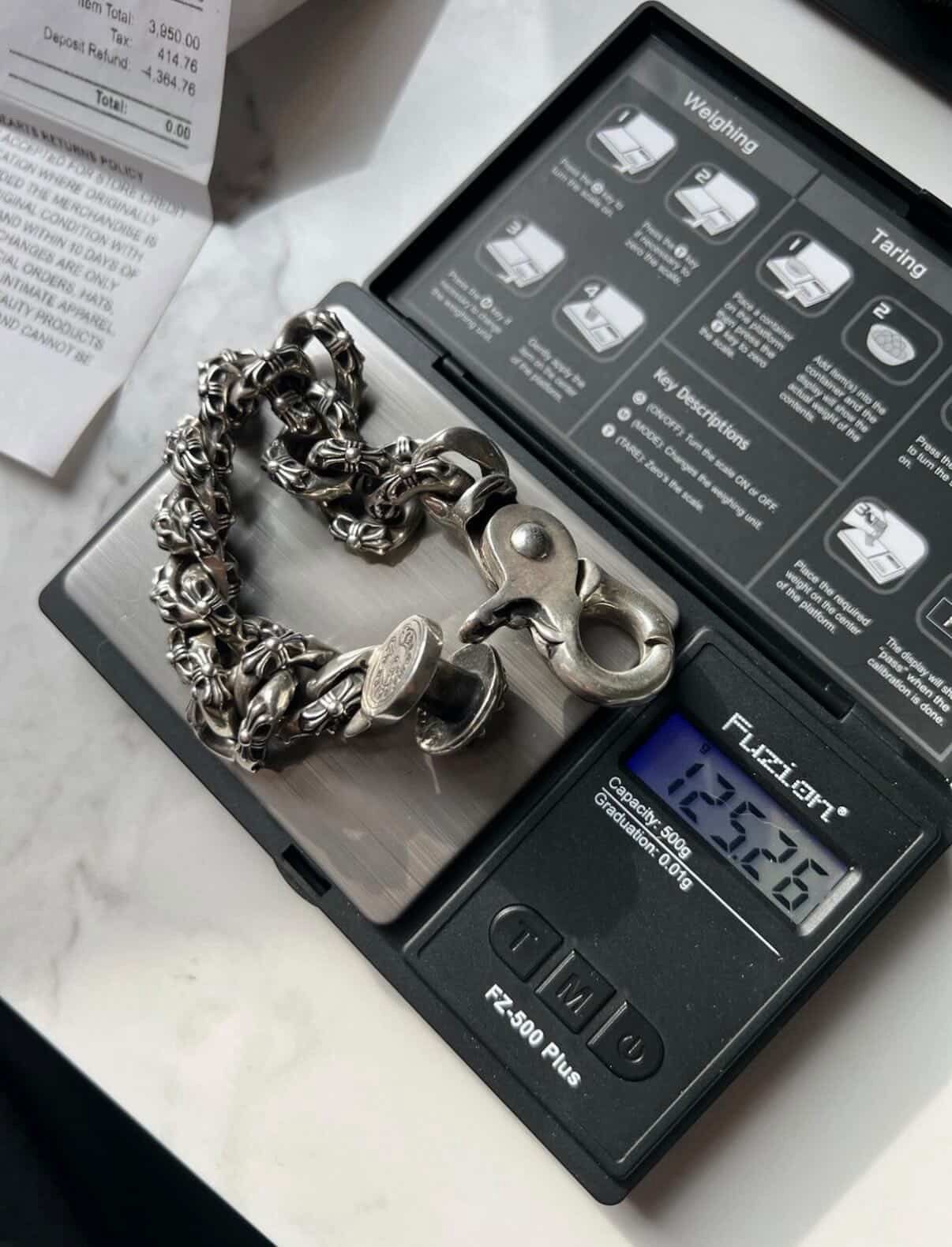 Chrome Hearts Chrome Hearts 12 link cuban chain Size ONE SIZE - 9 Thumbnail