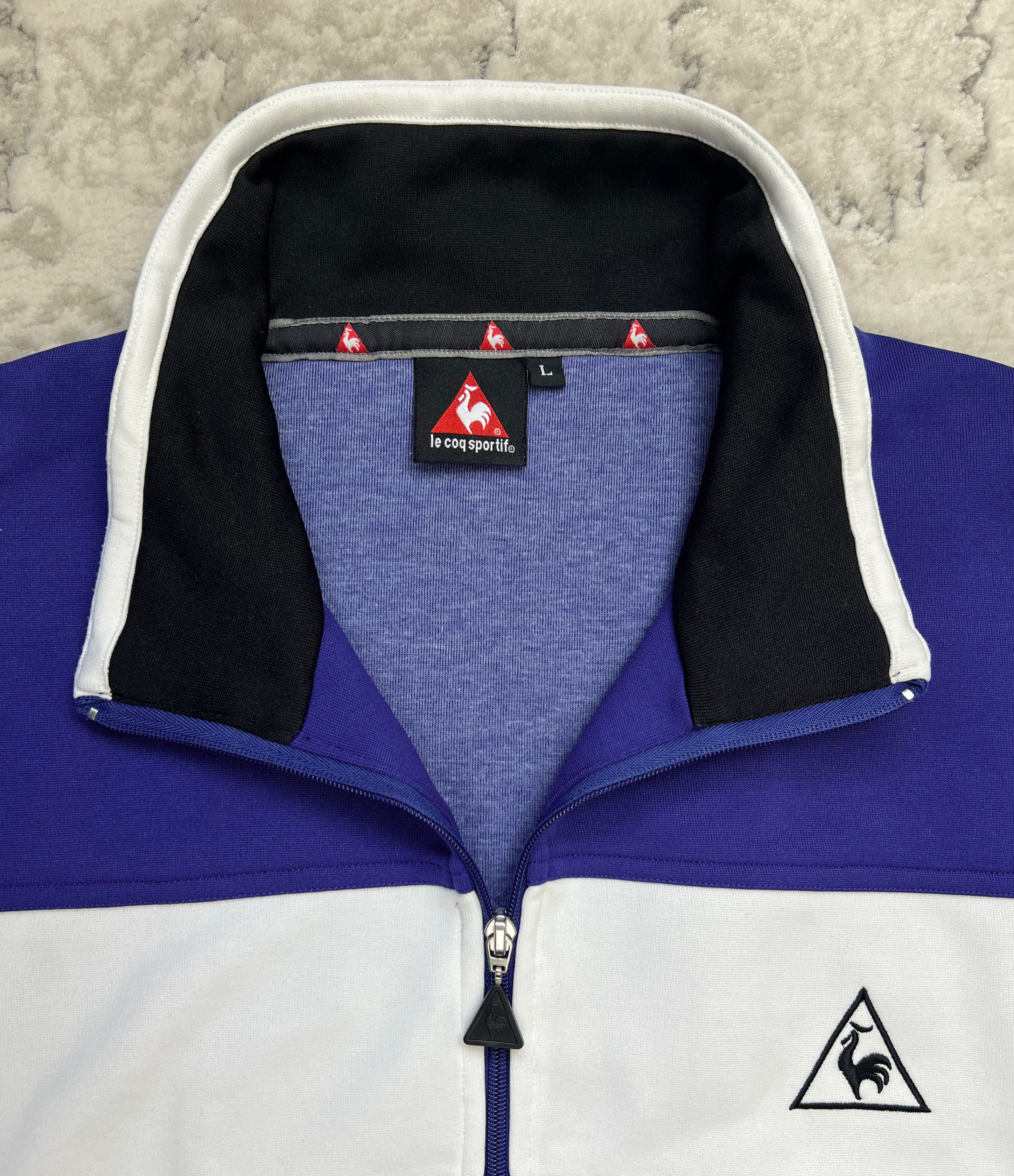 Le Coq Sportif Vintage Le Coq Sportif Club Natation Sausheim Track Jacket Size US L / EU 52-54 / 3 - 7 Thumbnail