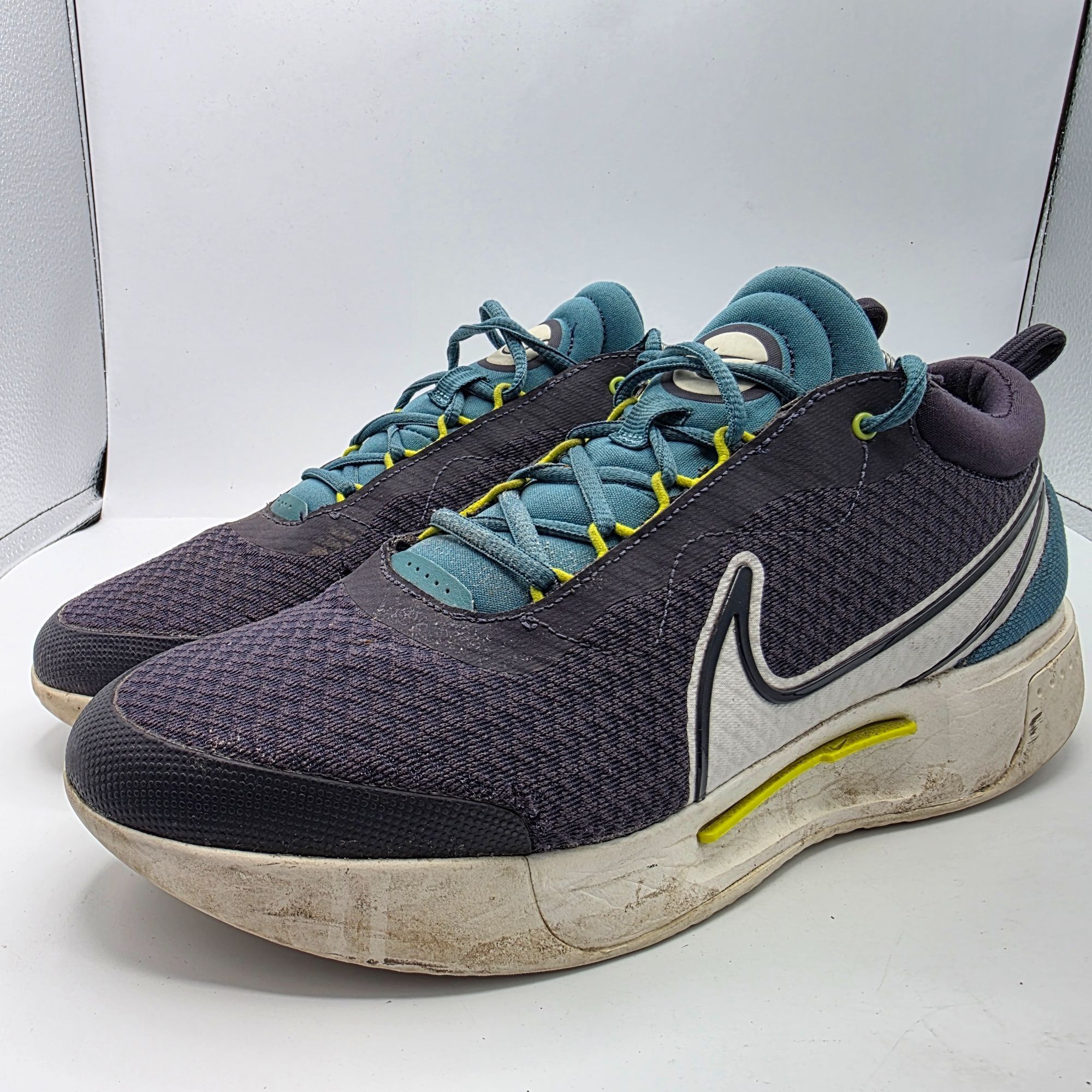 Nike Nike Court Zoom Pro Hard Court Mens Size 10.5 Purple Blue Sh Size US 10.5 / EU 43-44 - 3 Thumbnail