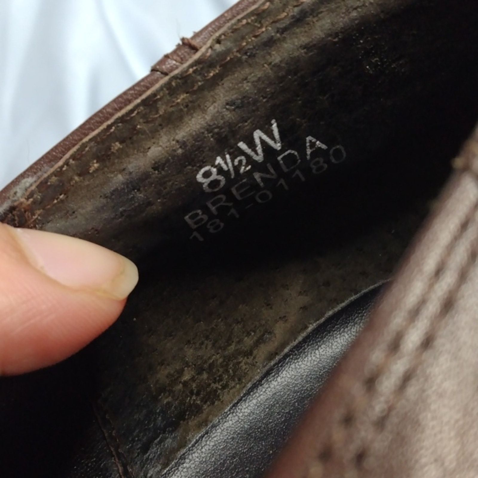 Other Paces Brenda Women heeled Brown Leather shoes Size 8.5 W Size US 8.5 / IT 38.5 - 9 Thumbnail