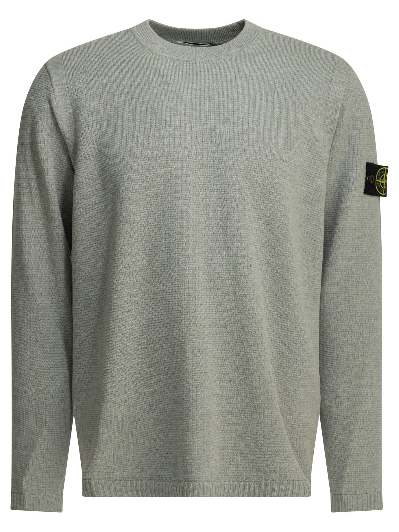 Stone Island Stone Island Crew-Neck Sweater With Logo tag size M Men - USA Duties Paid Size US M / EU 48-50 / 2 - 1 Thumbnail