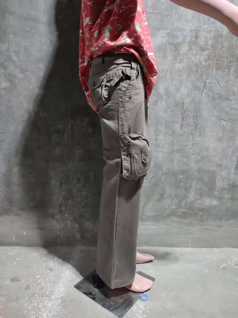Other Grandprix 3D Pocket Cargo Multipocket Flared Pants Size US 30 / EU 46 - 14 Thumbnail