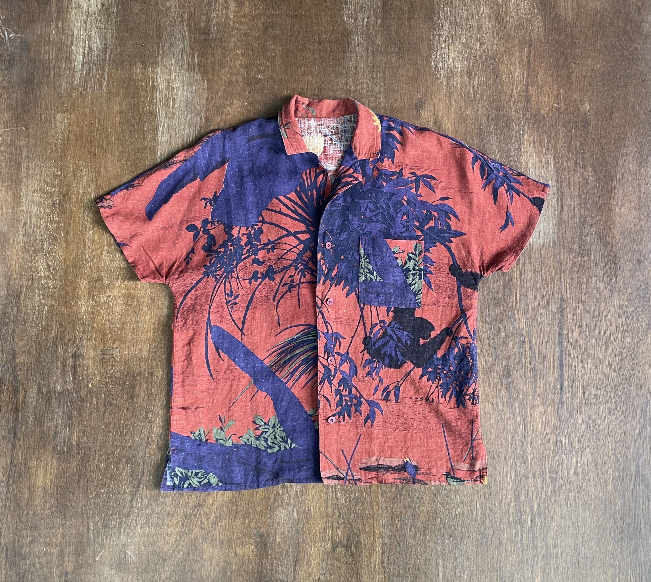 Other JURGEN LEHL Vintage Rayon Shirt Size US M / EU 48-50 / 2 - 1 Thumbnail