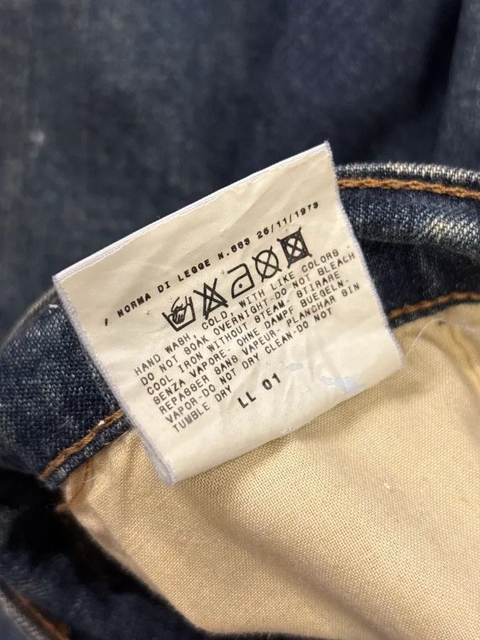 Just Cavalli 2000s Cavalli Blue Denim Washed Jeans Size 28" / US 6 / IT 42 - 11 Thumbnail