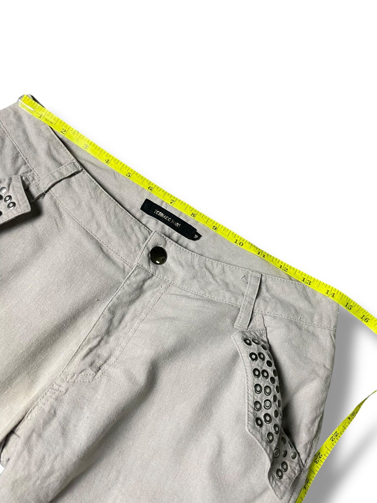 Japanese Brand × Tornado Mart × Vintage TORNADO MART Linen Cargo Pants (91) Size US 29 - 7 Thumbnail
