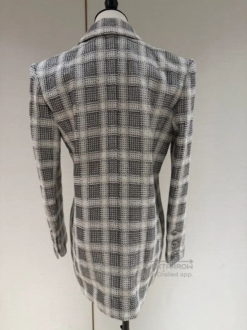 Chanel Chanel 2020 spring and summer diamond double-breasted plai Size XS / US 0-2 / IT 36-38 - 2 Thumbnail