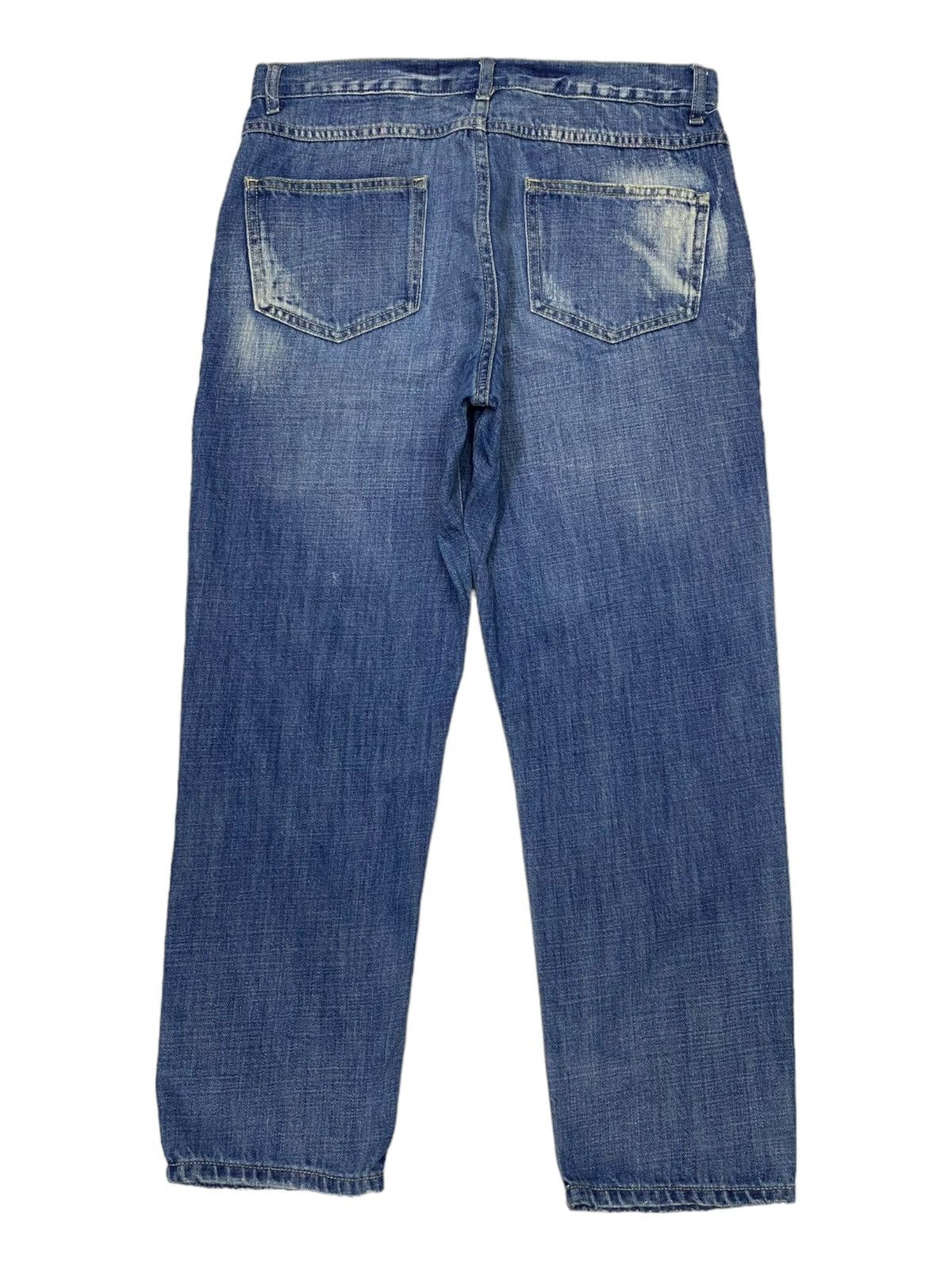 Issey Miyake 🔥NIKO AND PATCHWORK BAGGY DENIM JEANS Size US 31 - 3 Thumbnail