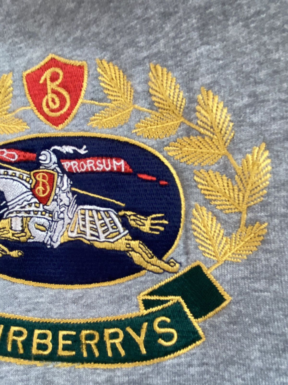 Burberry Embroidered Archive Logo Jersey Hoodie Size US M / EU 48-50 / 2 - 13 Thumbnail