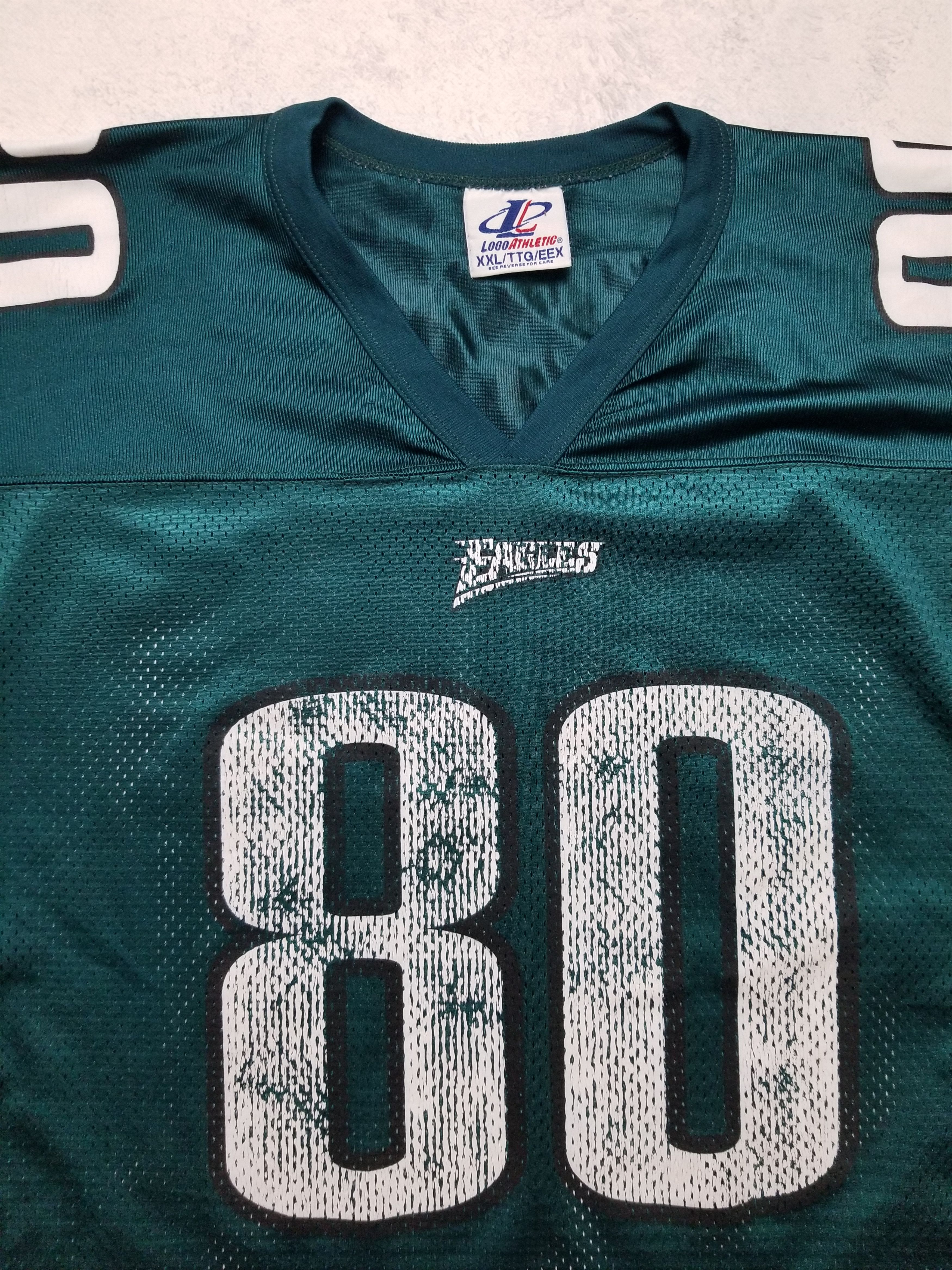 Logo Athletic VTG 90’s Irving Fryer #80 Philadelphia Eagles NFL Jersey Size US XXL / EU 58 / 5 - 16 Thumbnail