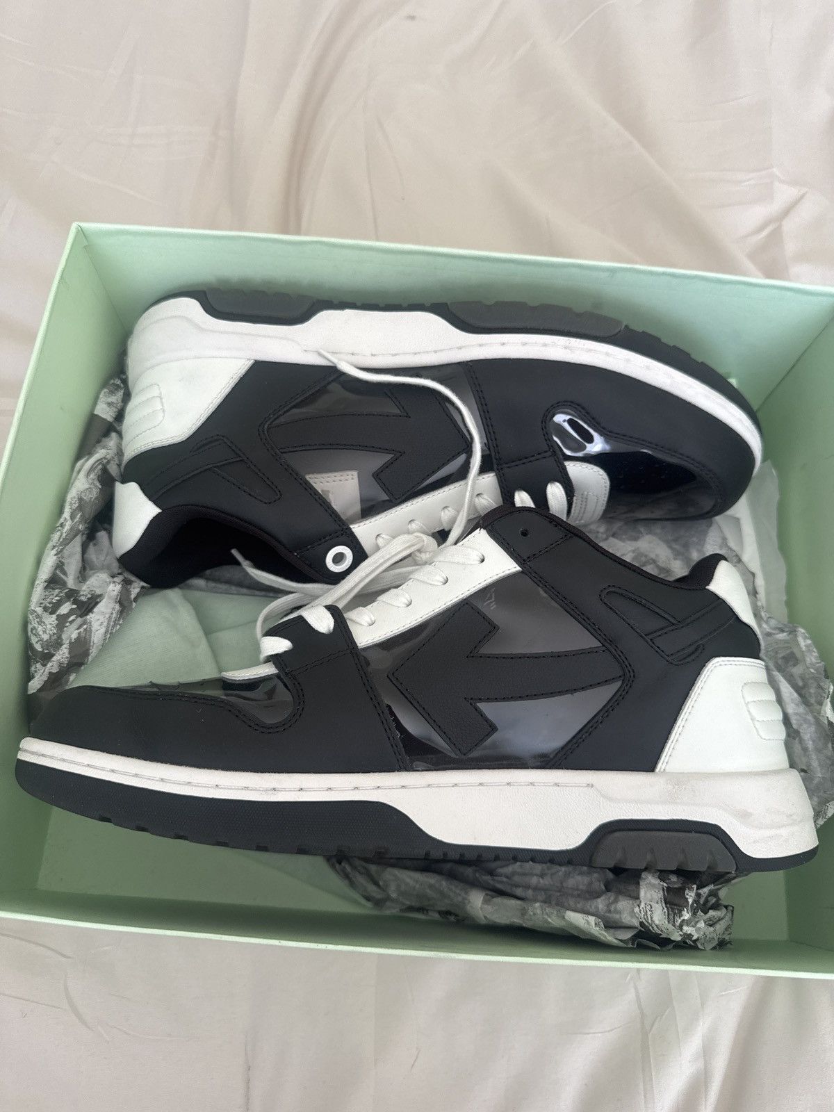 Off-White Off-White Off White Out Of Office 'See Through - Black' Size US 14 / EU 47 - 2 Thumbnail