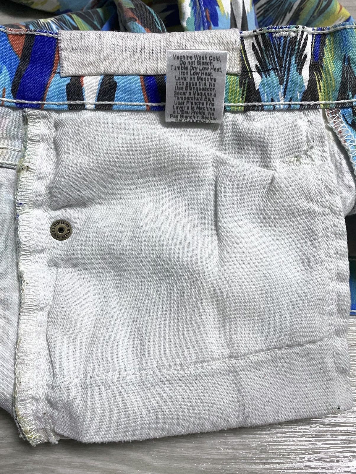 Current/Elliot Current/Elliott Full Printed Multicolour Arrow Stretch Jeans Size 25" / US 0 / IT 36 - 13 Thumbnail