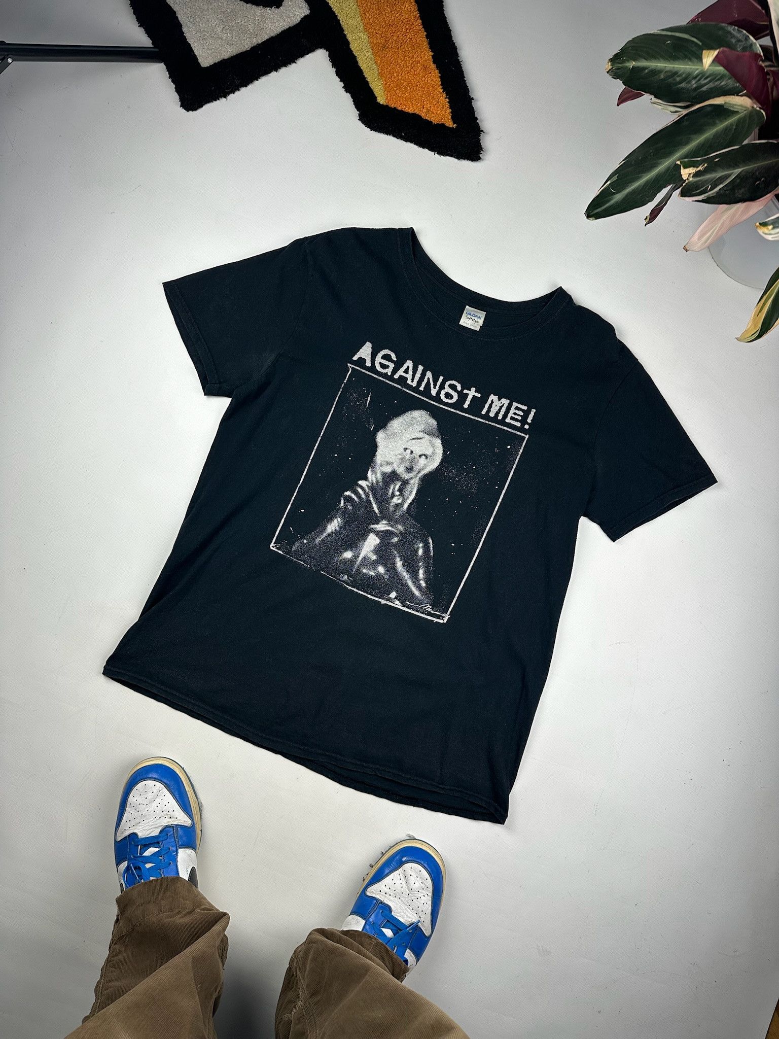 Band Tees Vintage Against Me Band T-shirt Size US L / EU 52-54 / 3 - 3 Thumbnail