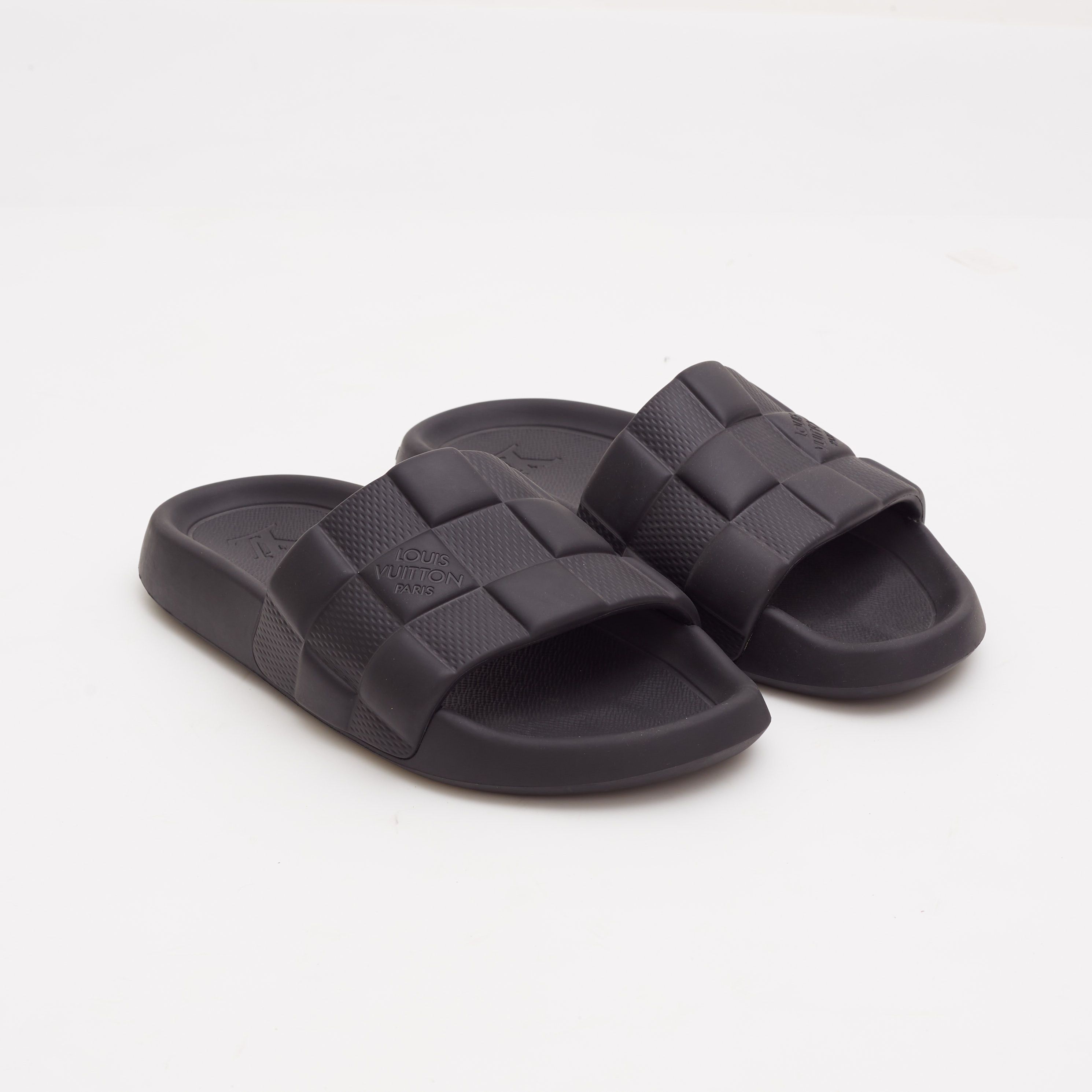 image of Louis Vuitton Waterfront Mule Shoess Shoes in Black, Men's (Size 7)