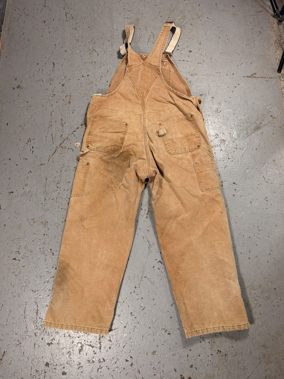 Carhartt Vintage Distressed Double Knee Carhartt Overalls Size US 40 / EU 56 - 7 Thumbnail