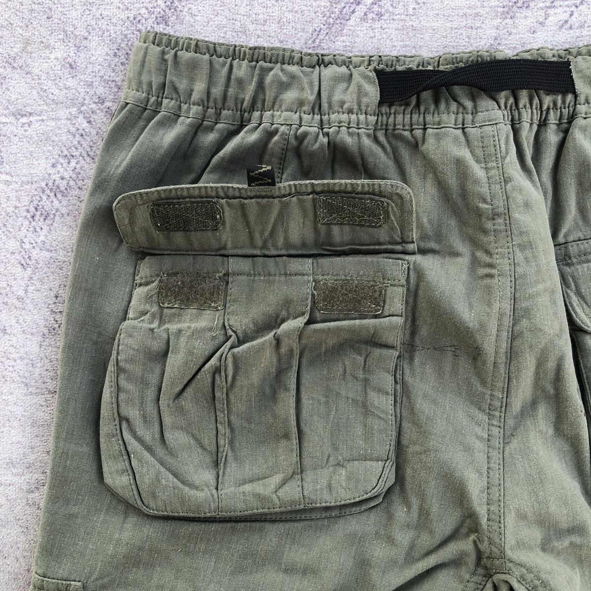 Japanese Brand Stretchable Waist Cargo Pants Suitable for outdoor Style Size US 32 / EU 48 - 12 Thumbnail