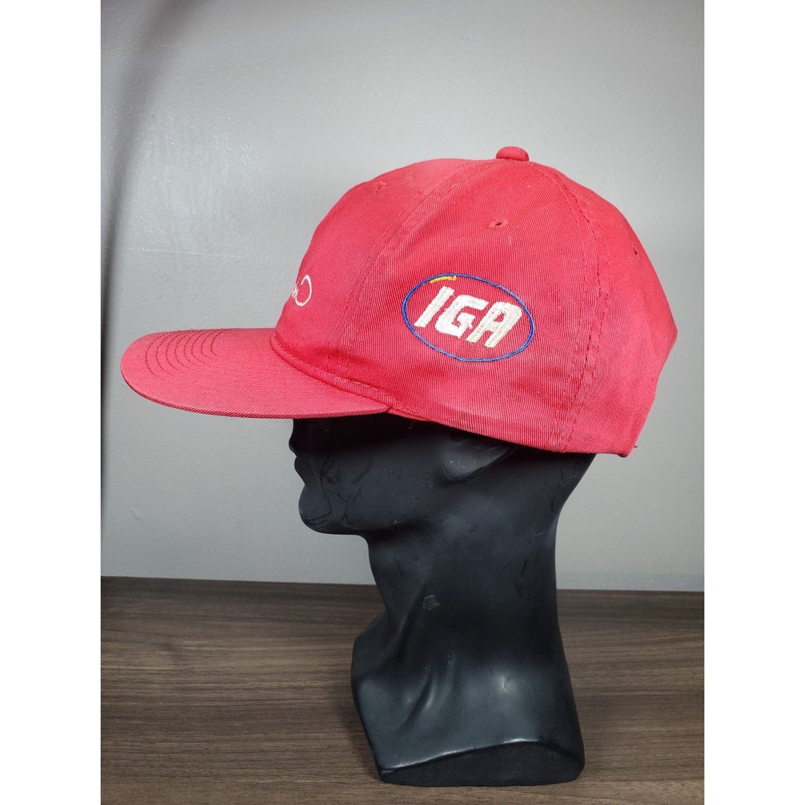 NASCAR × Vintage Marty Houston Racing #20 Snapback Hat Cap Truck Series IGA Size ONE SIZE - 6 Thumbnail