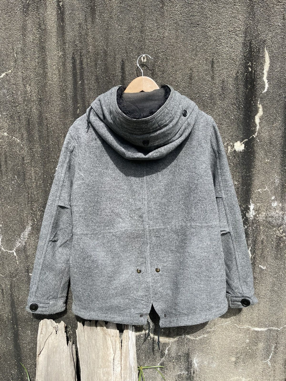Alpha Industries Vintage Alpha Industries Wool Parka Jacket Alpha Base Patch Size US M / EU 48-50 / 2 - 11 Thumbnail