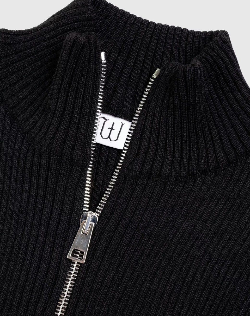 WINNIE Winnie New York quarter zip wool top black Size US M / EU 48-50 / 2 - 4 Thumbnail