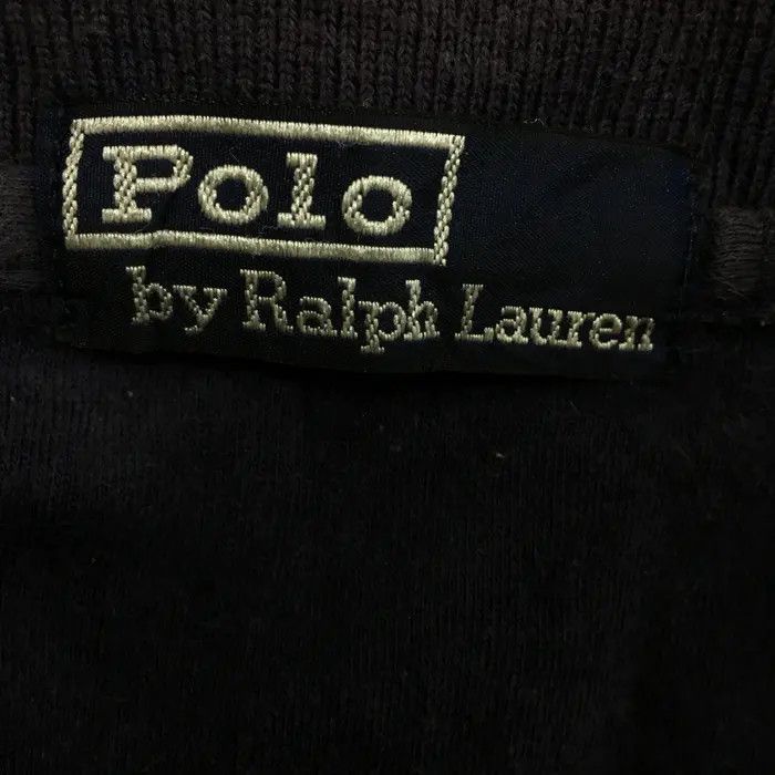 Polo Ralph Lauren Vtg POLO RALPH LAUREN Small Pony Striped Collar Tee Shirt Size US M / EU 48-50 / 2 - 7 Thumbnail