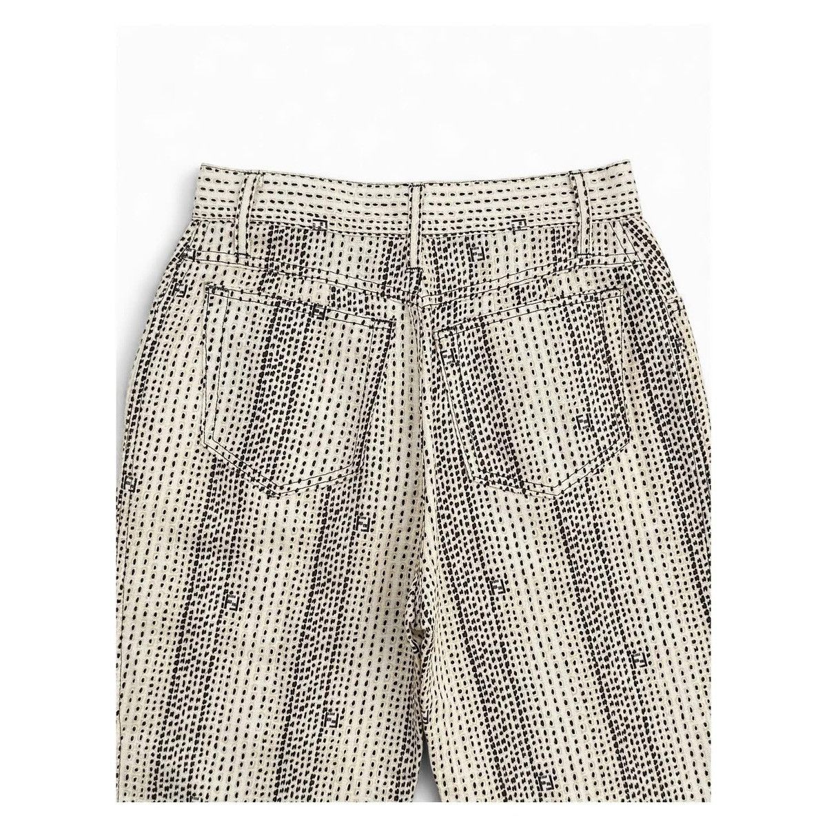 Fendi Fendi FF Logo Pants Size 26" / US 2 / IT 38 - 4 Thumbnail