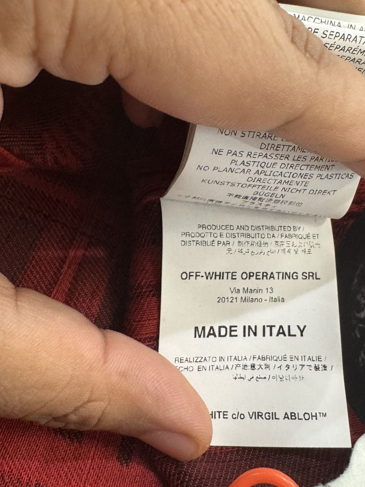 Off-White Off-white SS20 Arrows Flannel - Size US S / EU 44-46 / 1 - 11 Thumbnail