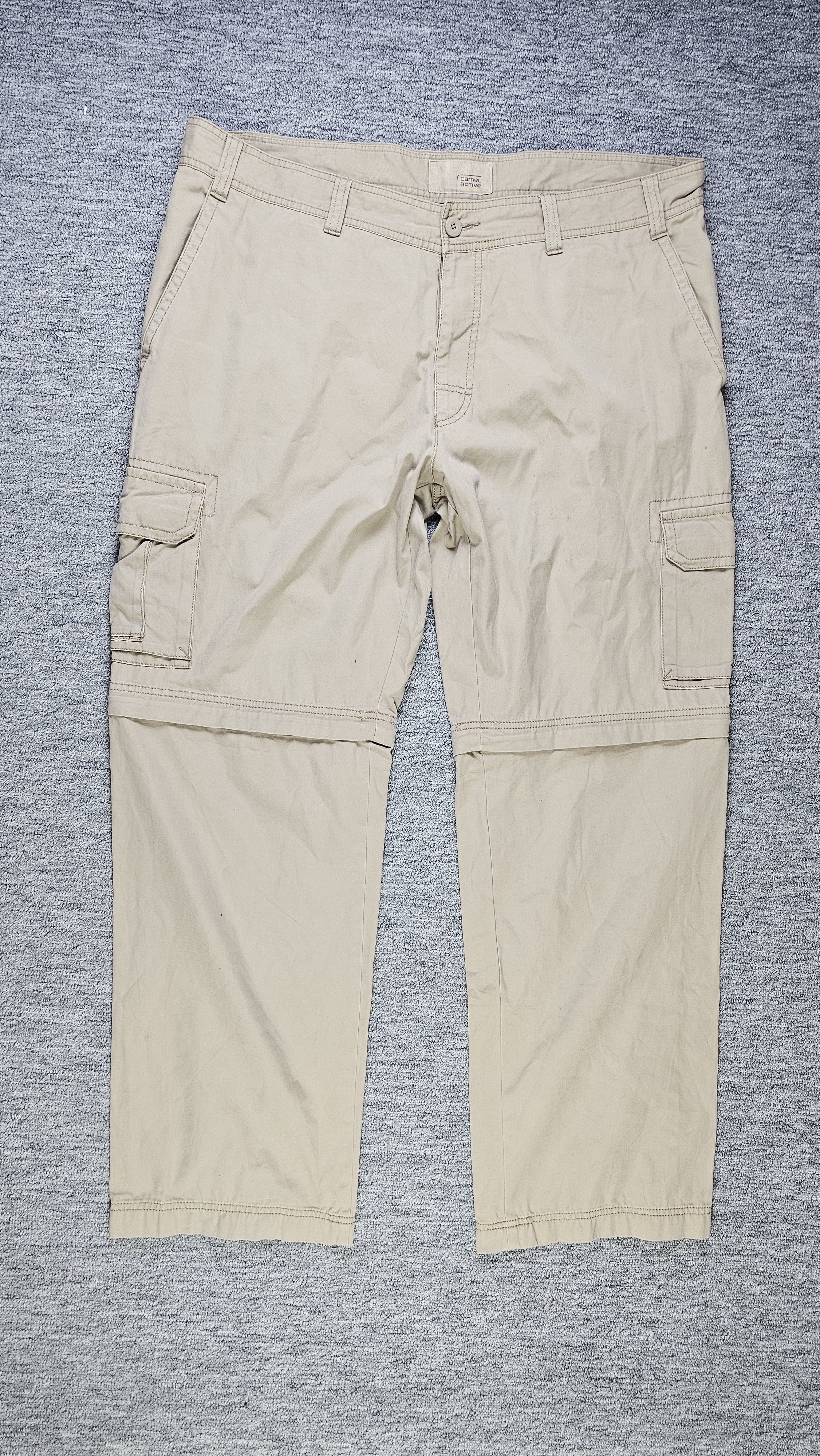 camel active Vintage Camel Active Zip-Off Convertible Cargo Pants Size US 40 / EU 56 - 2 Thumbnail