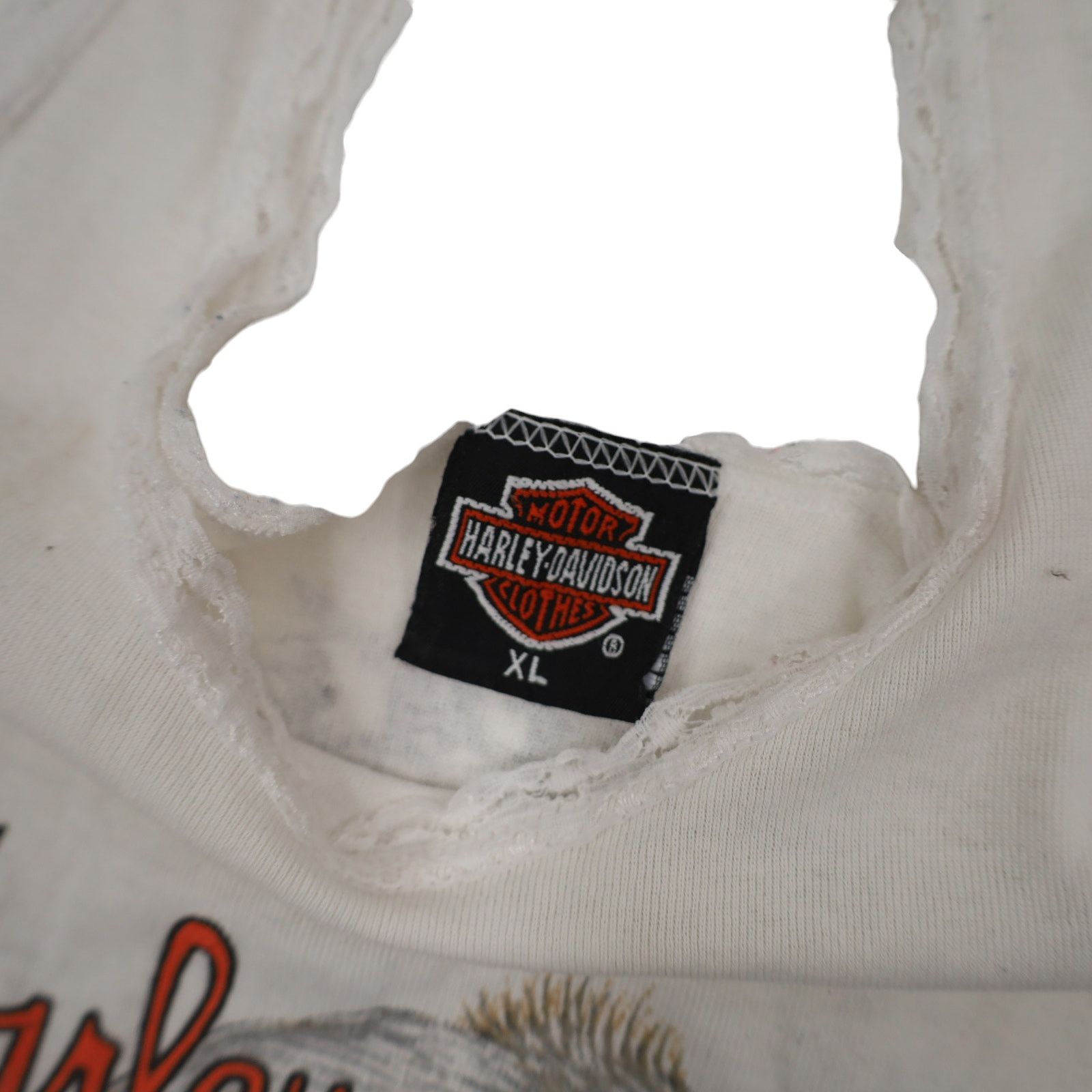 Harley Davidson Vintage 3D Emblem Harley Davidson Lace Trim Tank Top Size XL / US 12-14 / IT 48-50 - 6 Thumbnail