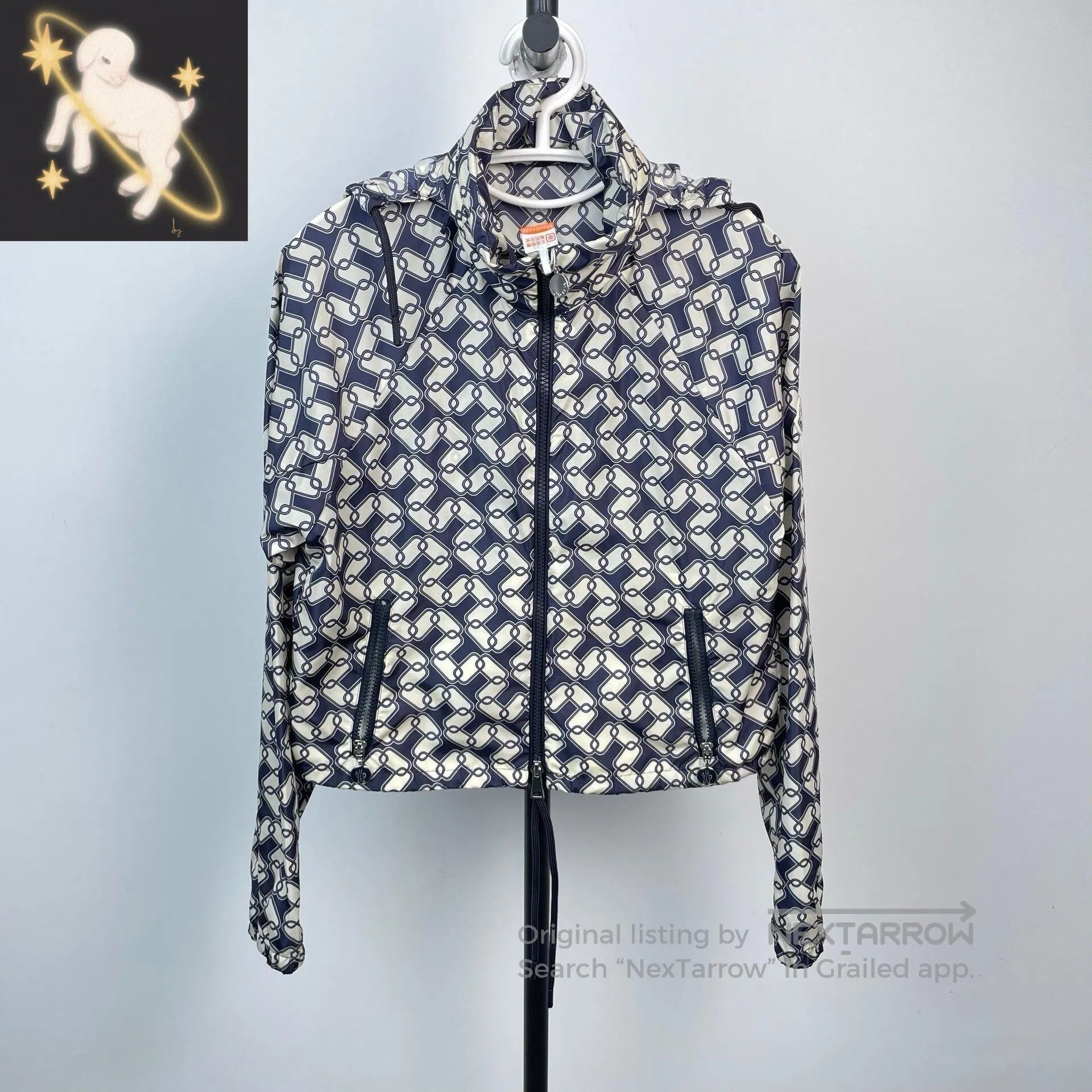 Moncler Moncler Monogrammed Hooded Jacket| Size US XS / EU 42 / 0 - 1 Thumbnail
