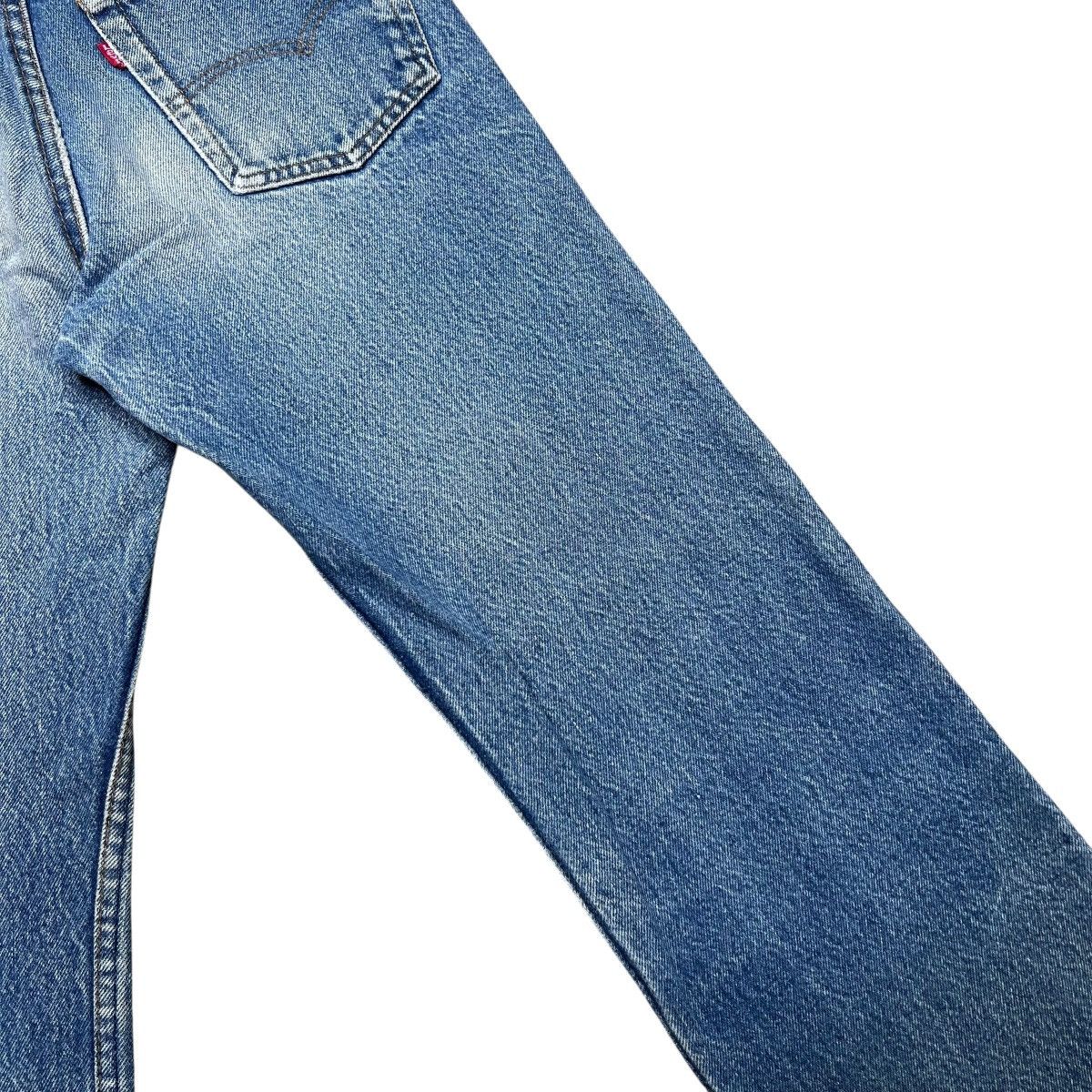 Levi's Vtg 1980s Levi’s 701 Button Fly Student USA Blue Denim Jeans Size 25" / US 0 / IT 36 - 9 Thumbnail