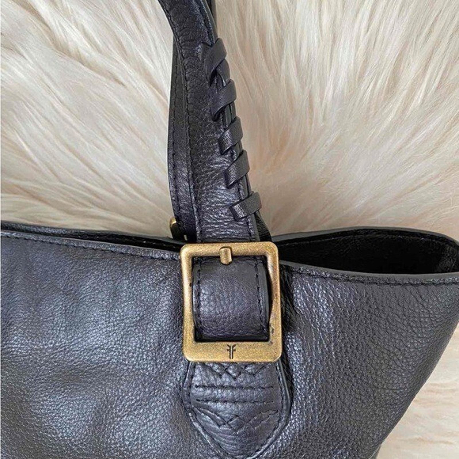 Frye Frye large Melissa gray shoulder bag large tote A000497 Size ONE SIZE - 3 Thumbnail