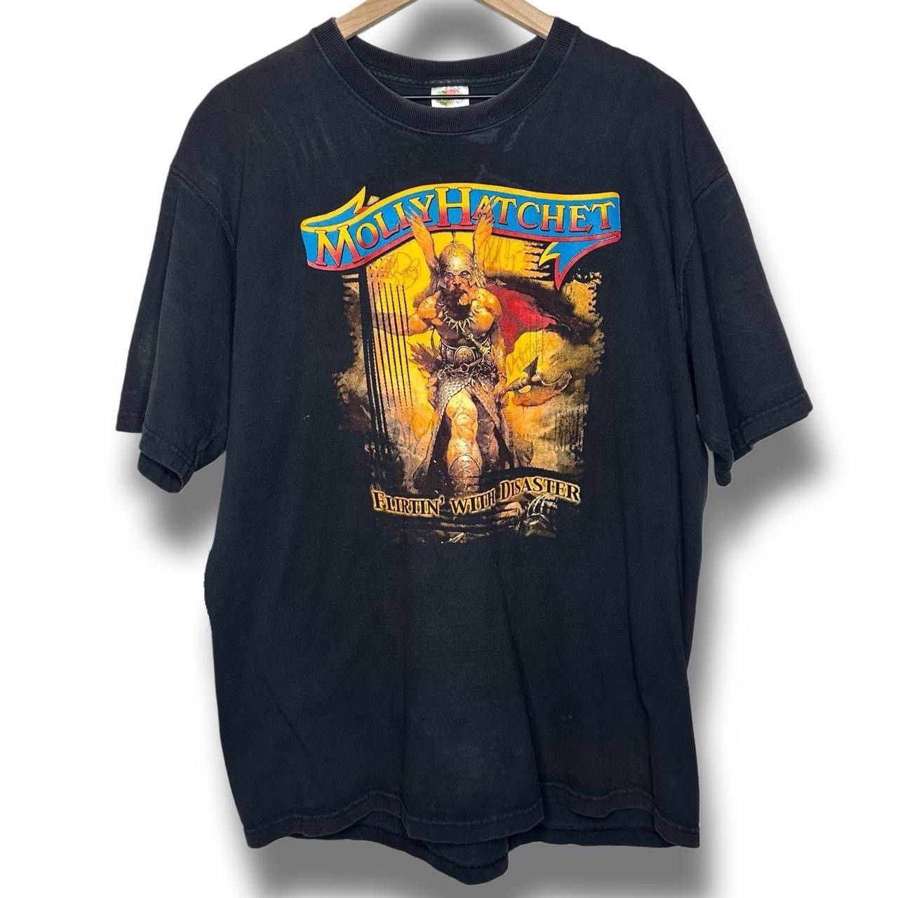 Vintage Vintage Faded Molly Hatchet Band Tee XL Size US XL / EU 56 / 4 - 2 Thumbnail