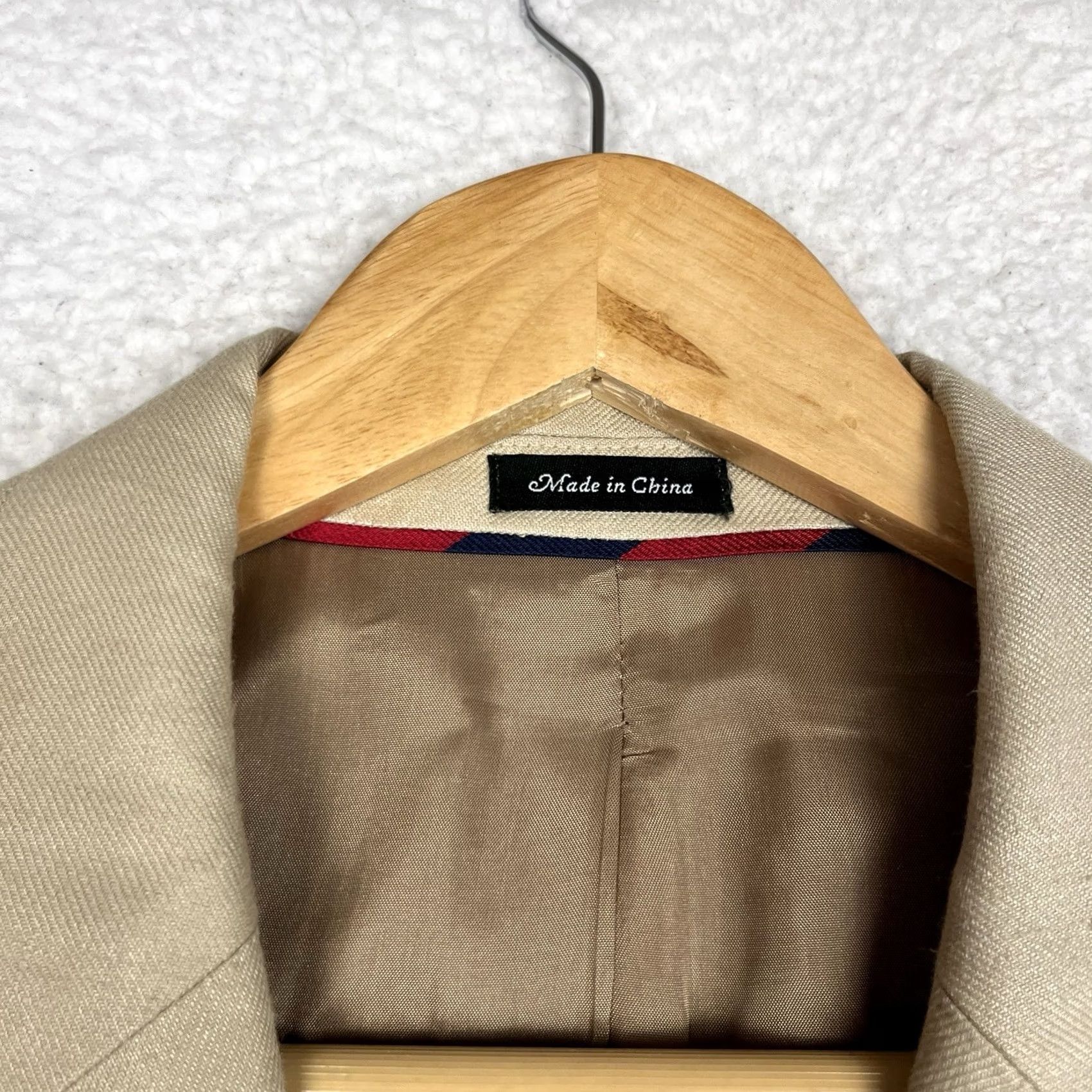 J.Crew J. Crew Suit 2 Piece Beige Tan Irish Linen 42R 36x30 Mens Size 42R - 2 Thumbnail