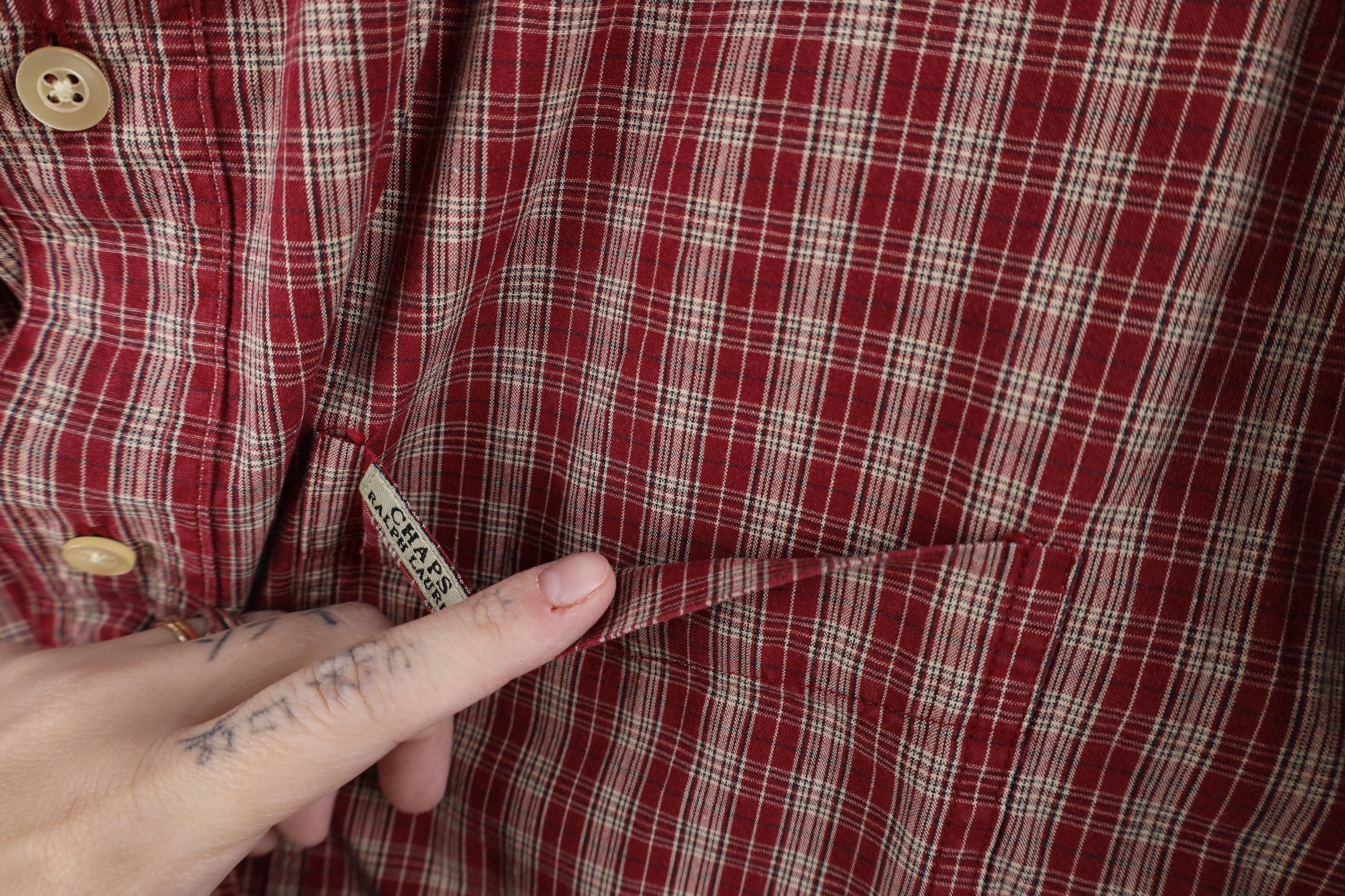 Ralph Lauren Vintage 90s Chaps Ralph Lauren Collared Button Down Shirt Size US XL / EU 56 / 4 - 6 Thumbnail