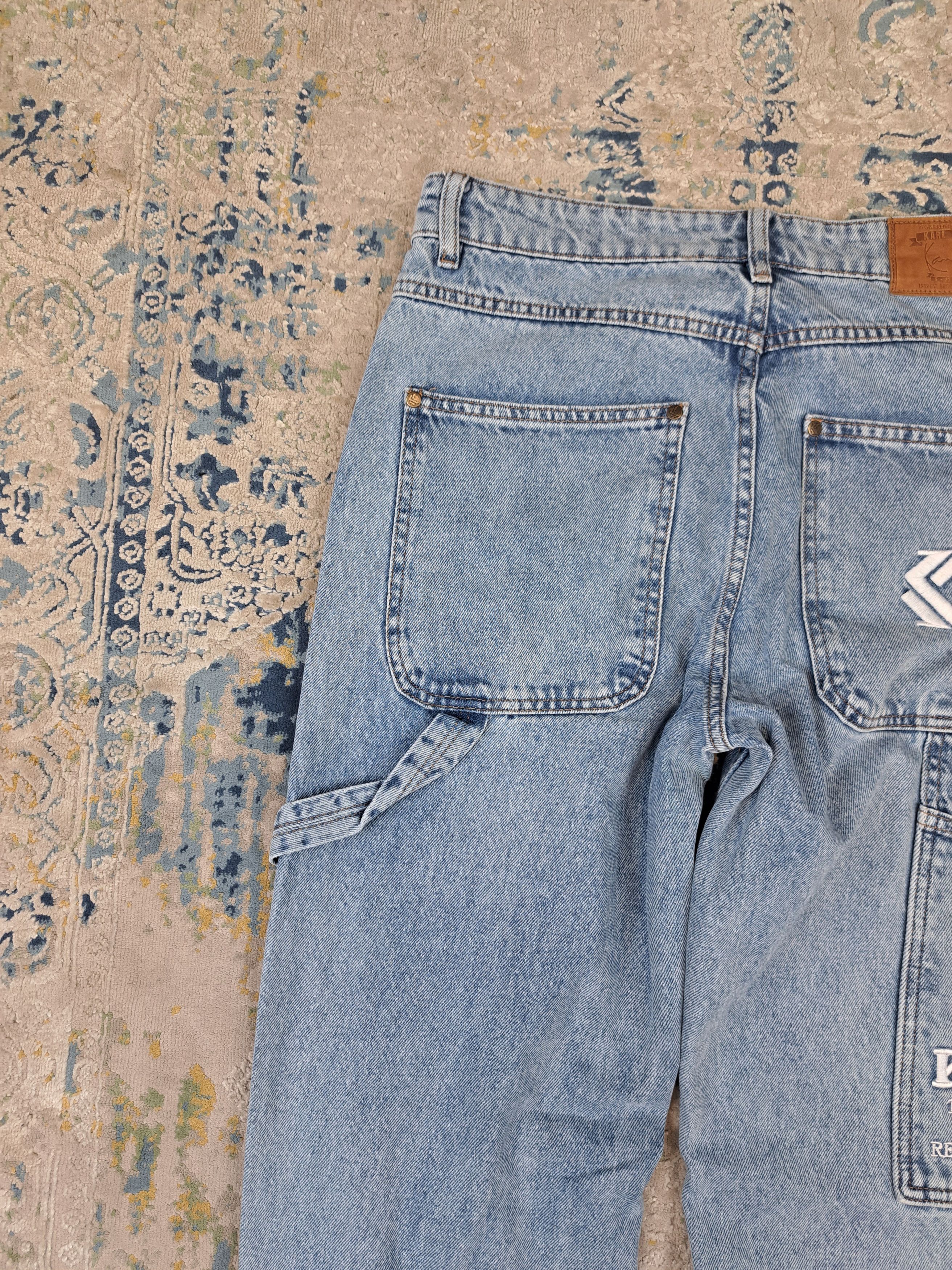 Karl Kani Karl Kani Embroidered Carpenter Baggy Hip Hop Pants Size US 32 / EU 48 - 4 Thumbnail