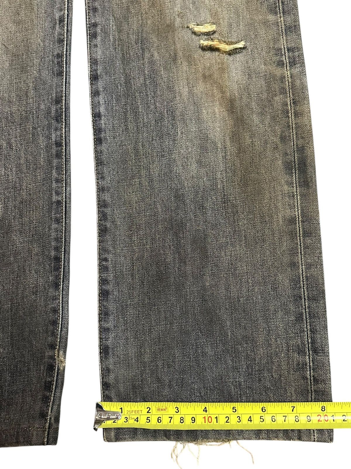 Edwin Vintage Edwin 503 Mud Wash Style Distress Loose Jeans Size US 29 - 18 Thumbnail