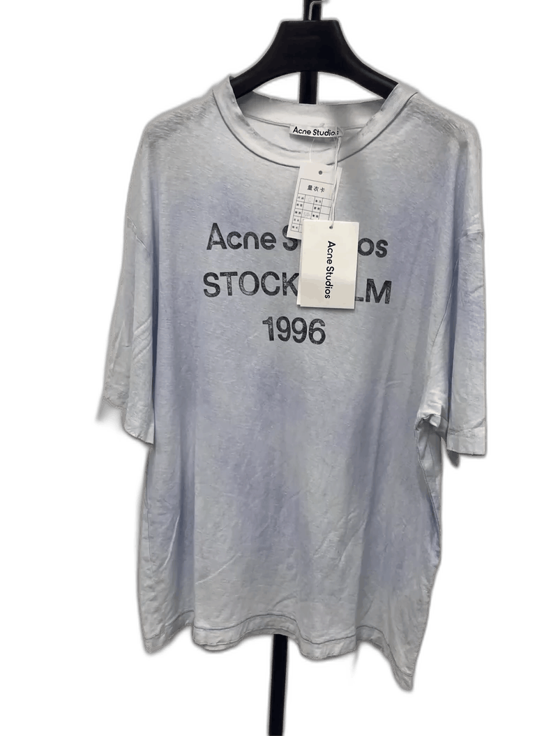 Acne Studios Acne Studios 1996 Logo Print T-Shirt-yf Size US M / EU 48-50 / 2 - 1 Thumbnail