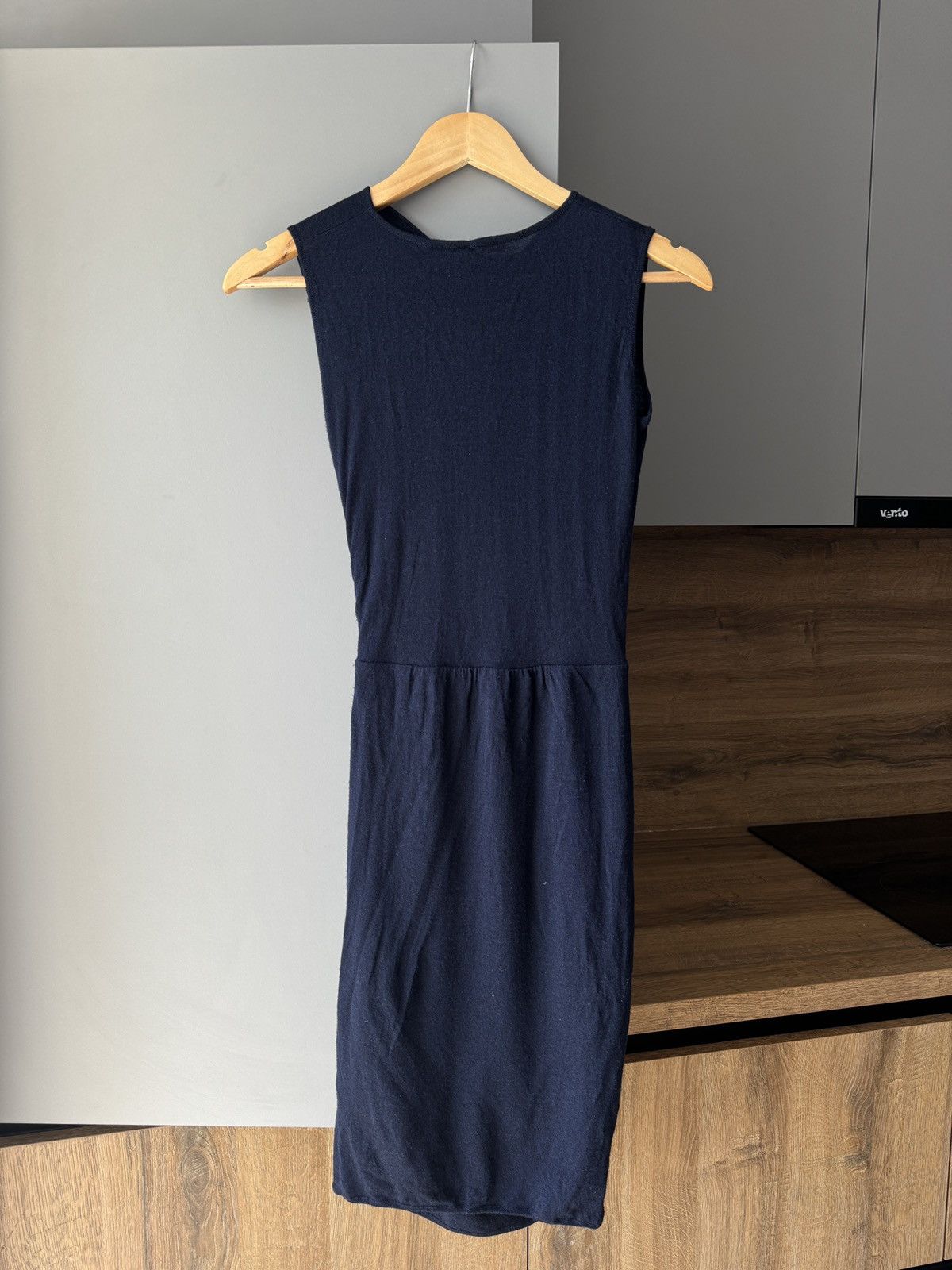 Giambattista Valli Giambatista Valli Paris Blue Wool Silk Pleated Midi Dress Size XXS / US 00 / IT 34 - 6 Thumbnail