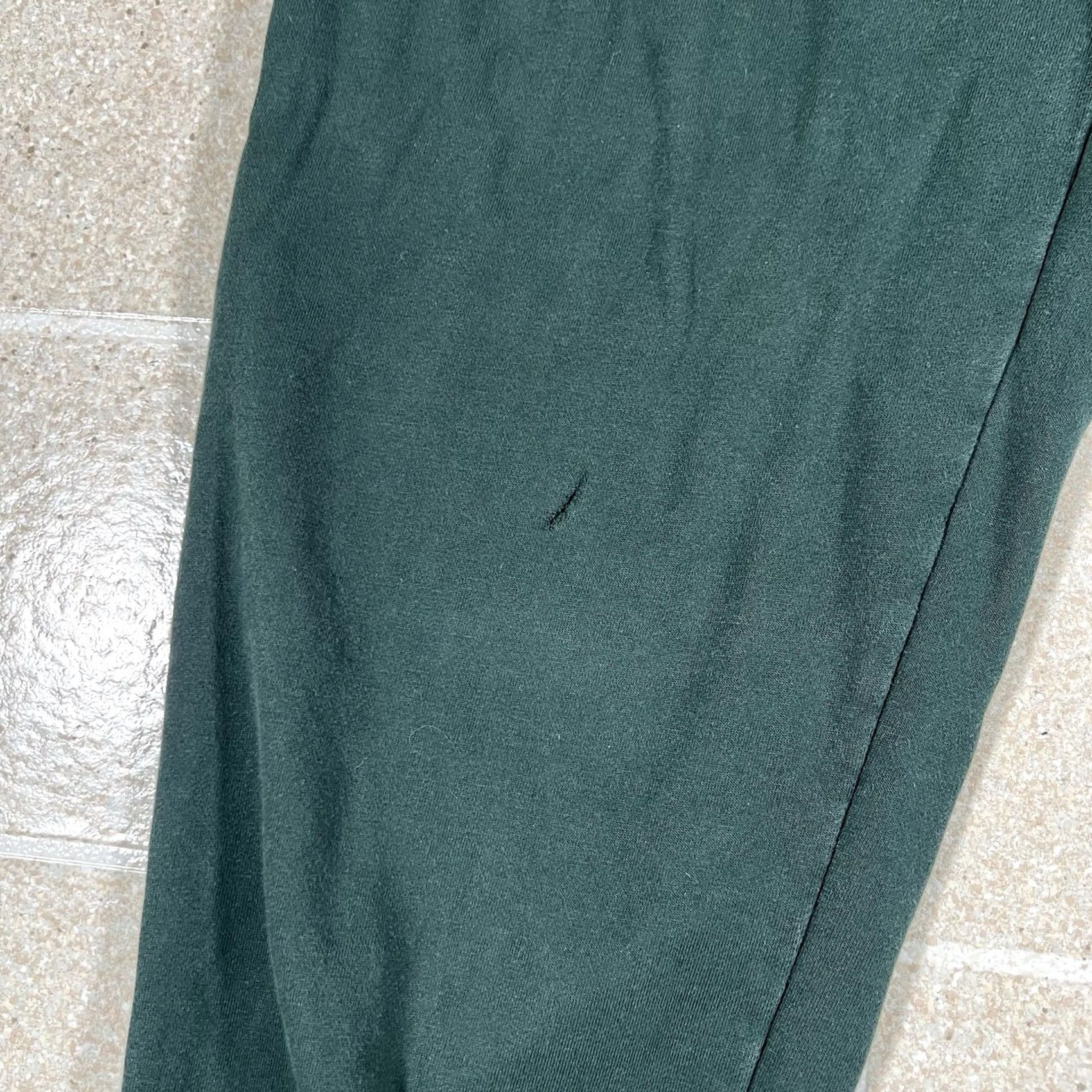 Nautica Nautica Jogger Pants XL Green Embroidered Sailing Club Logo 1983 Embroidered Green Men Size US 36 / EU 52 - 3 Thumbnail