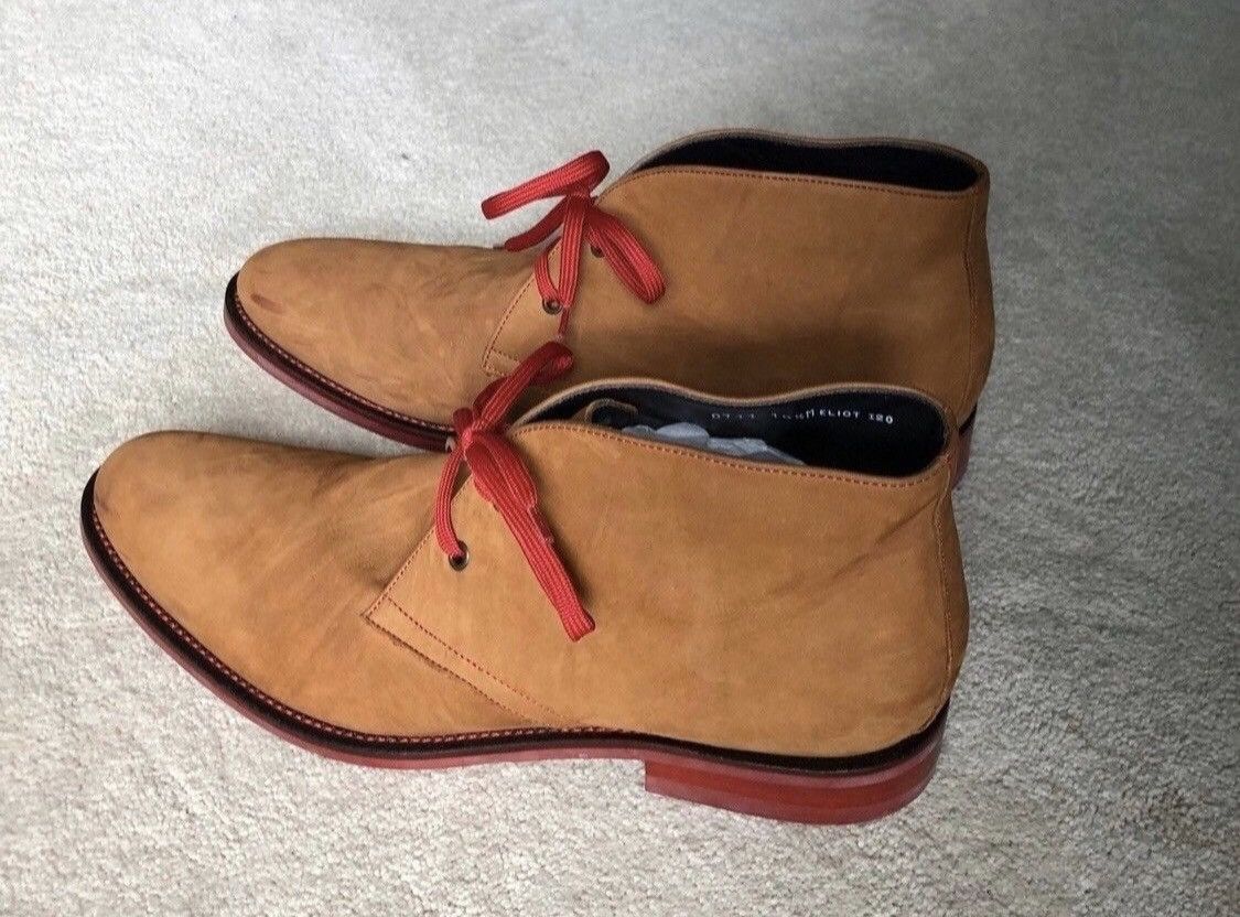 Donald Pliner Elios Tan Italian Nubuck Desert Boot Size US 10.5 / EU 43-44 - 5 Thumbnail