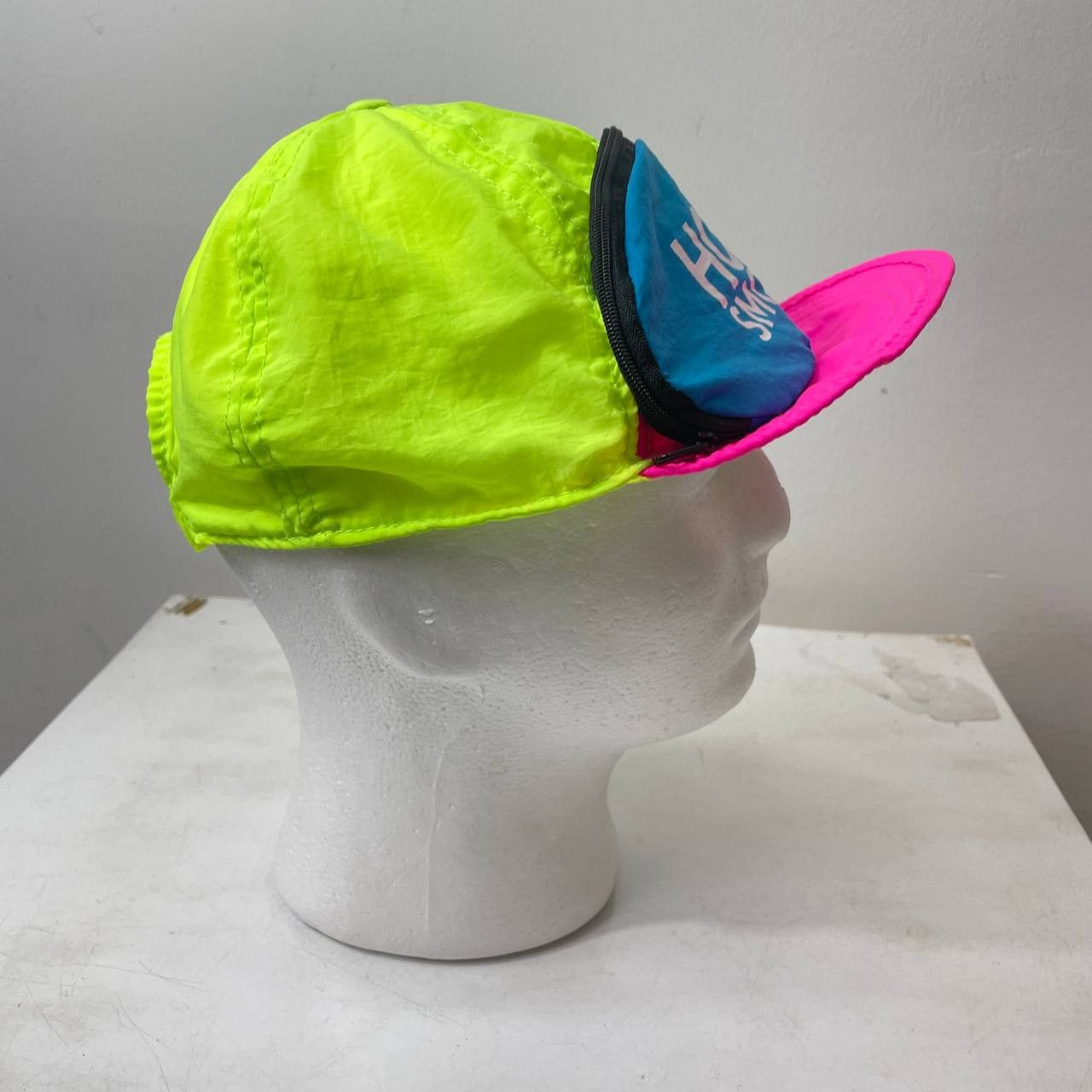 Vintage ⭐️SALE⭐️ POCKET CAP HAT POLYESTER RUN Size ONE SIZE - 7 Thumbnail