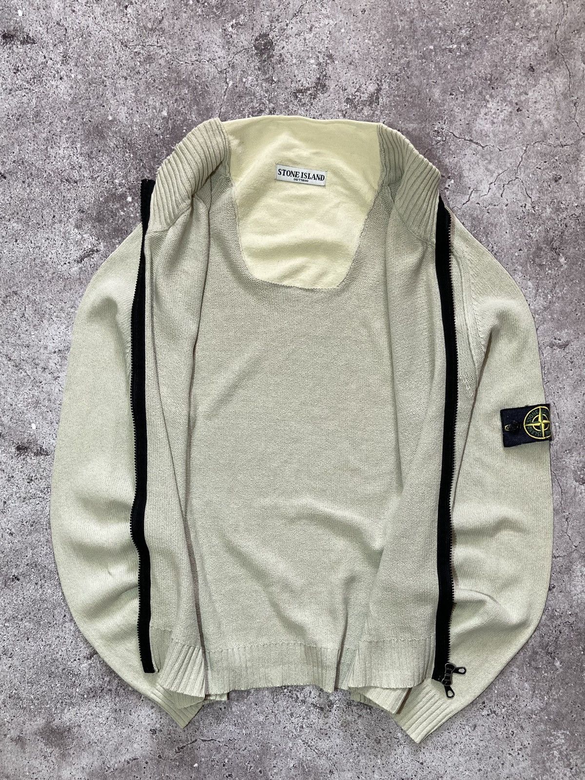 Massimo Osti × Stone Island × Vintage 💥Stone Island vintage knitted rare sweatshirt‼️ Size US M / EU 48-50 / 2 - 11 Thumbnail