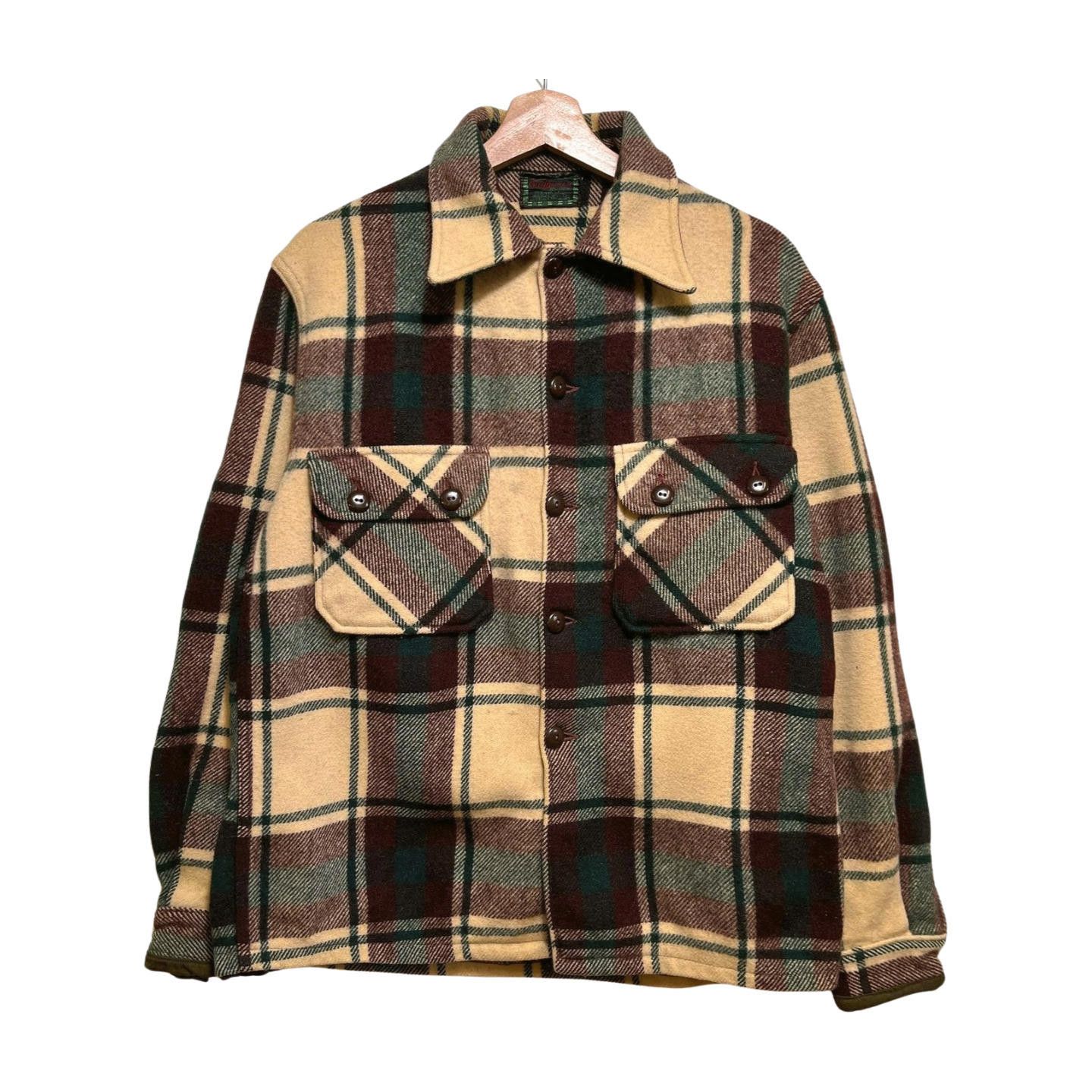 Chippewa × Vintage Vintage 50s Chippewa Heavy Wool Flannel Shirt Jacket L Size US L / EU 52-54 / 3 - 2 Thumbnail