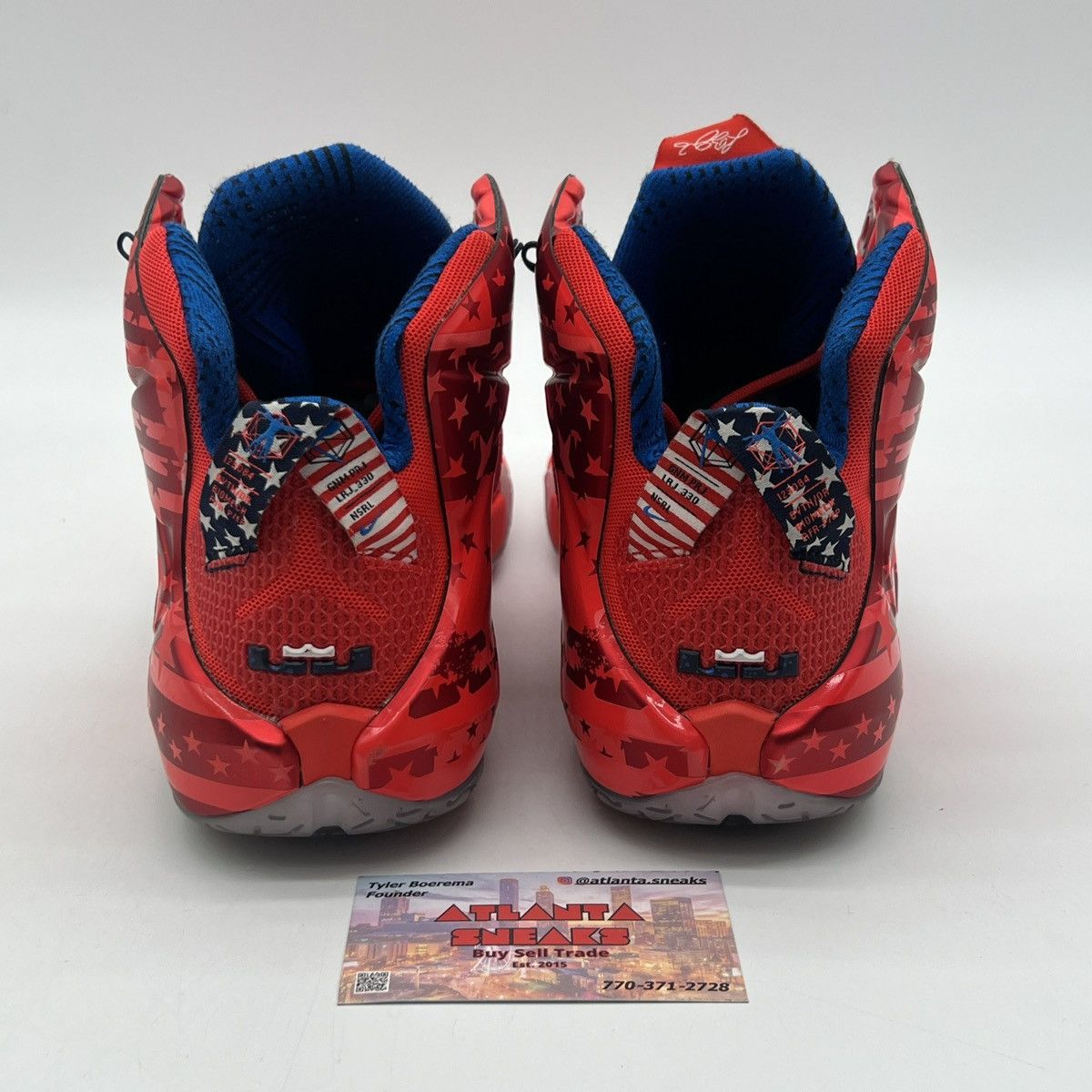 Nike Lebron 12 USA Size US 10.5 / EU 43-44 - 3 Thumbnail
