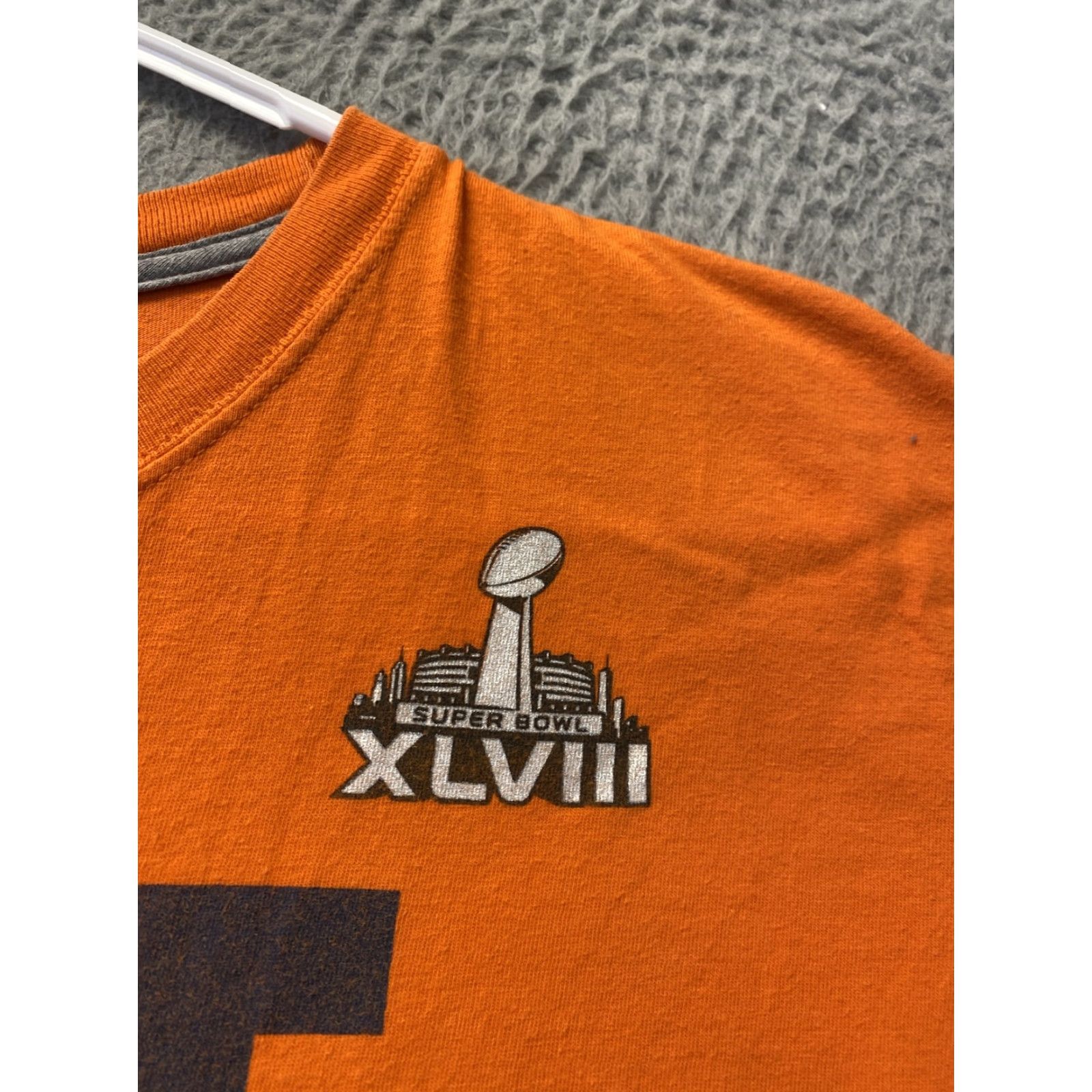 Nike Nike Denver Broncos NFL T-Shirt Mens L Regular Fit Orange Graphic Football Size US L / EU 52-54 / 3 - 3 Thumbnail