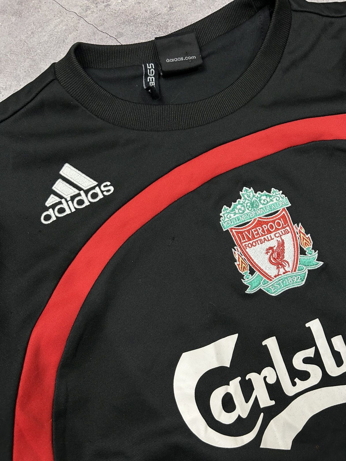 Vintage Vintage 2007/08 Adidas Liverpool Sweatshirt football soccer Size US M / EU 48-50 / 2 - 6 Thumbnail
